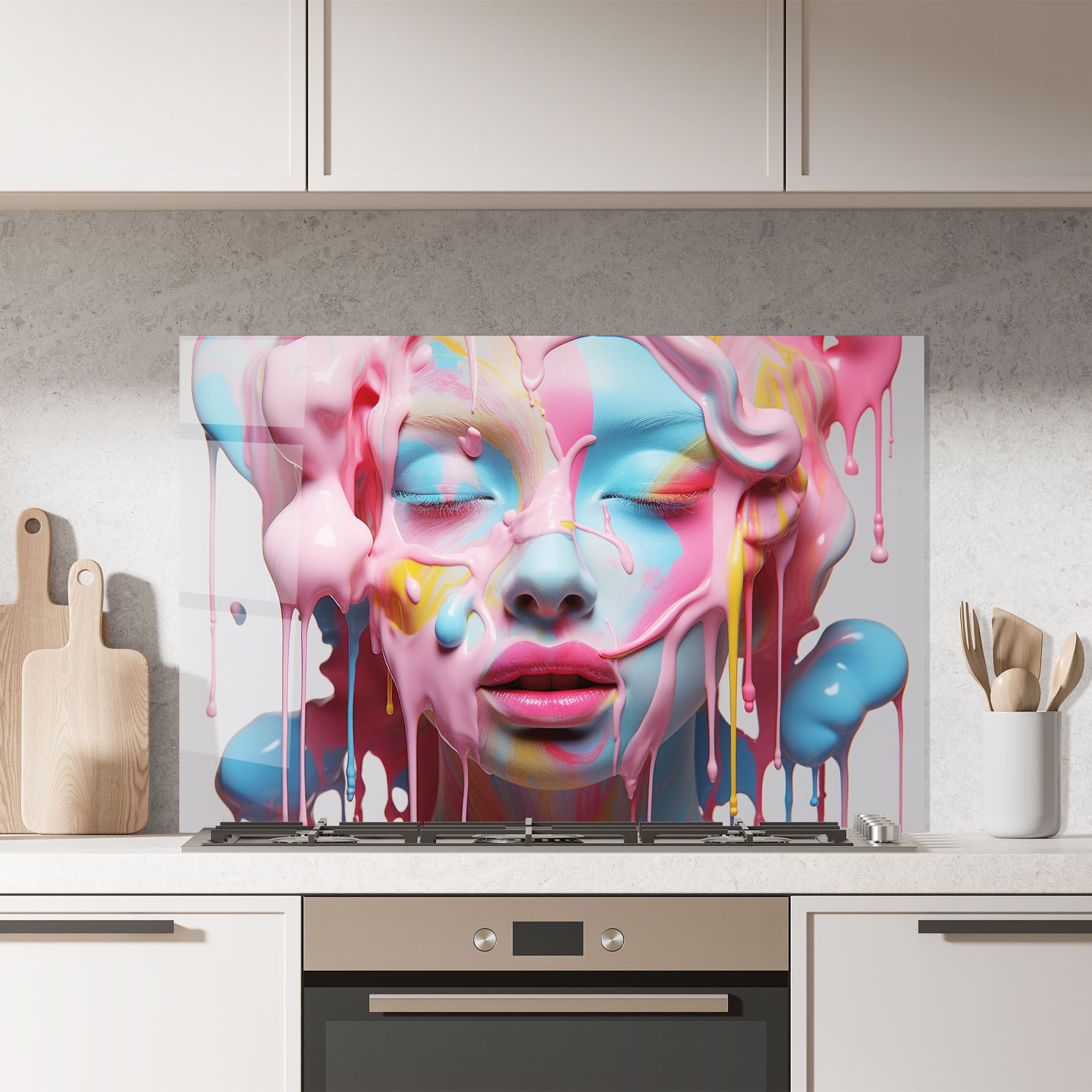 Colorful Face Paint mockup 7