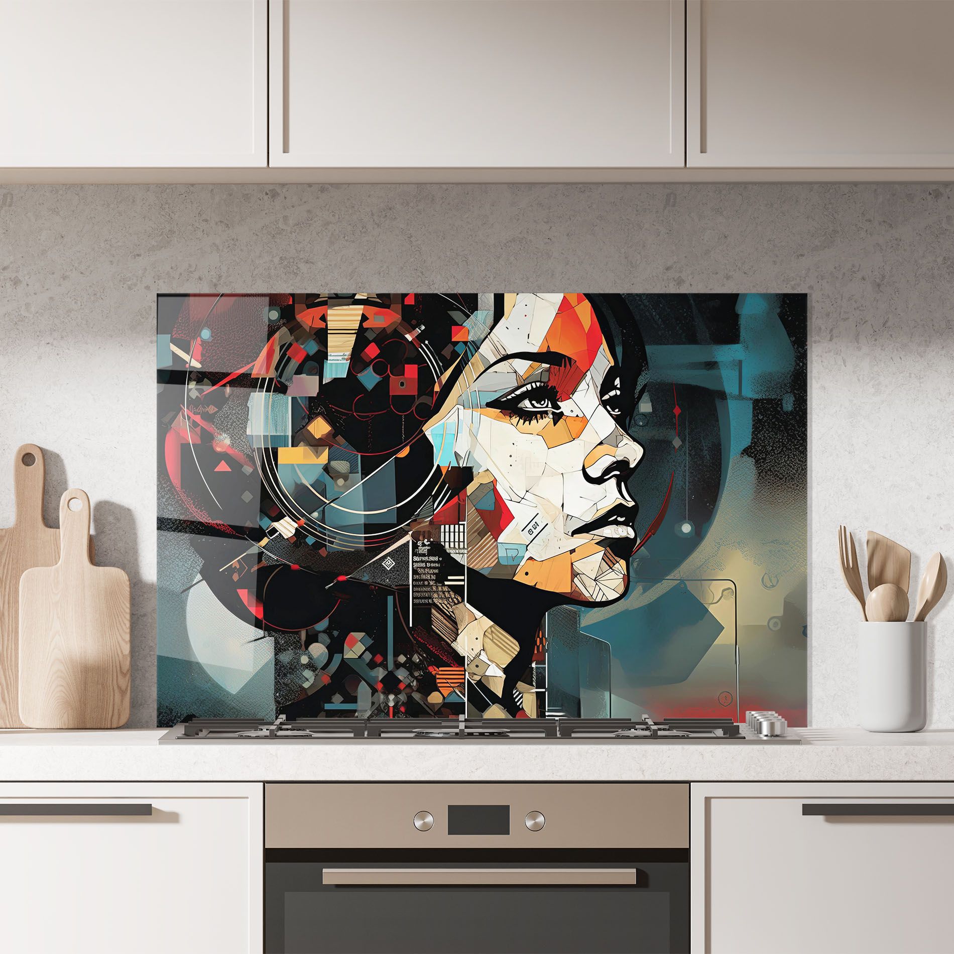 Graphical Artwork Woman mockup 7