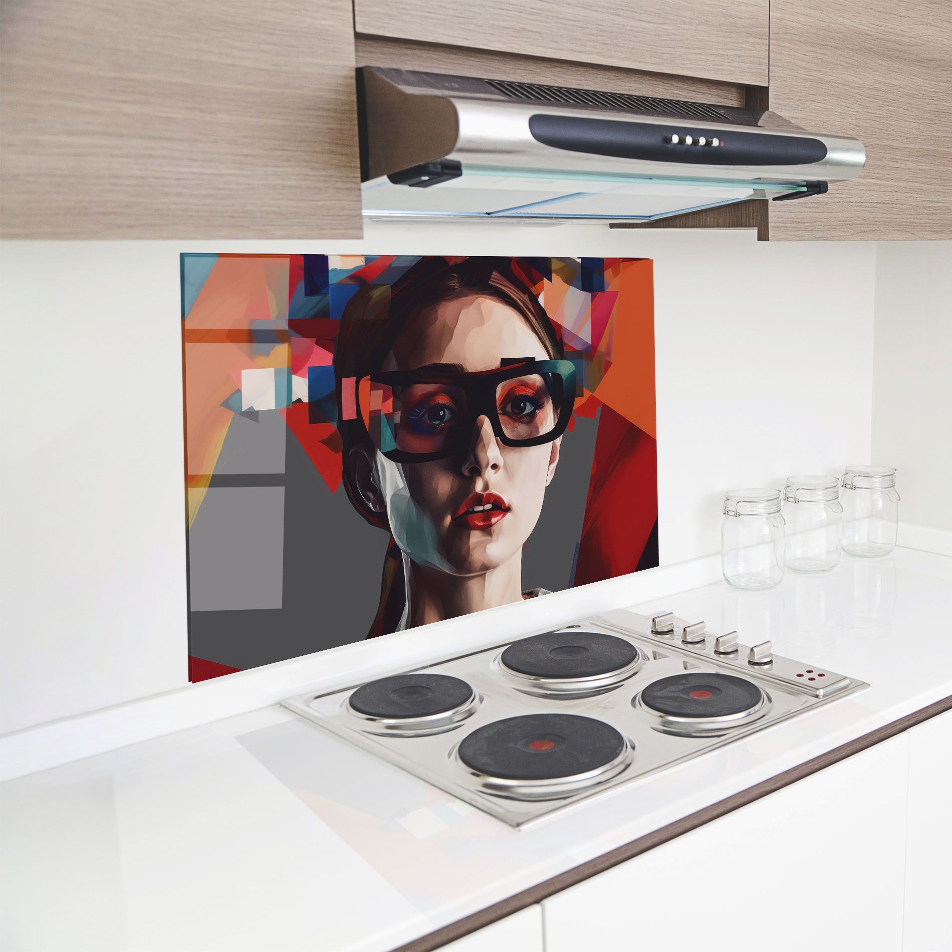 Big Black Glasses mockup 8