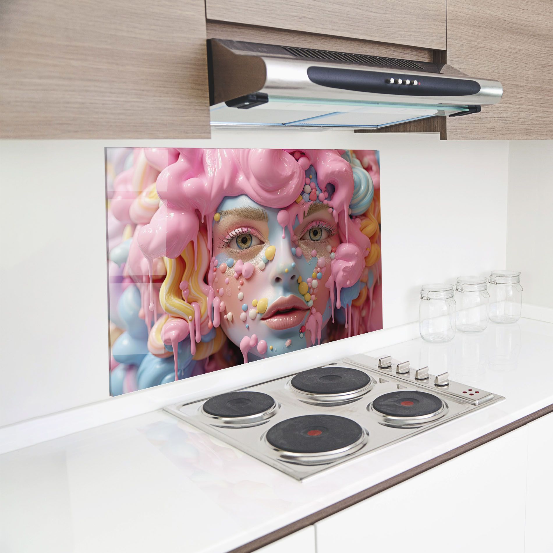 Candy Face Girl mockup 8