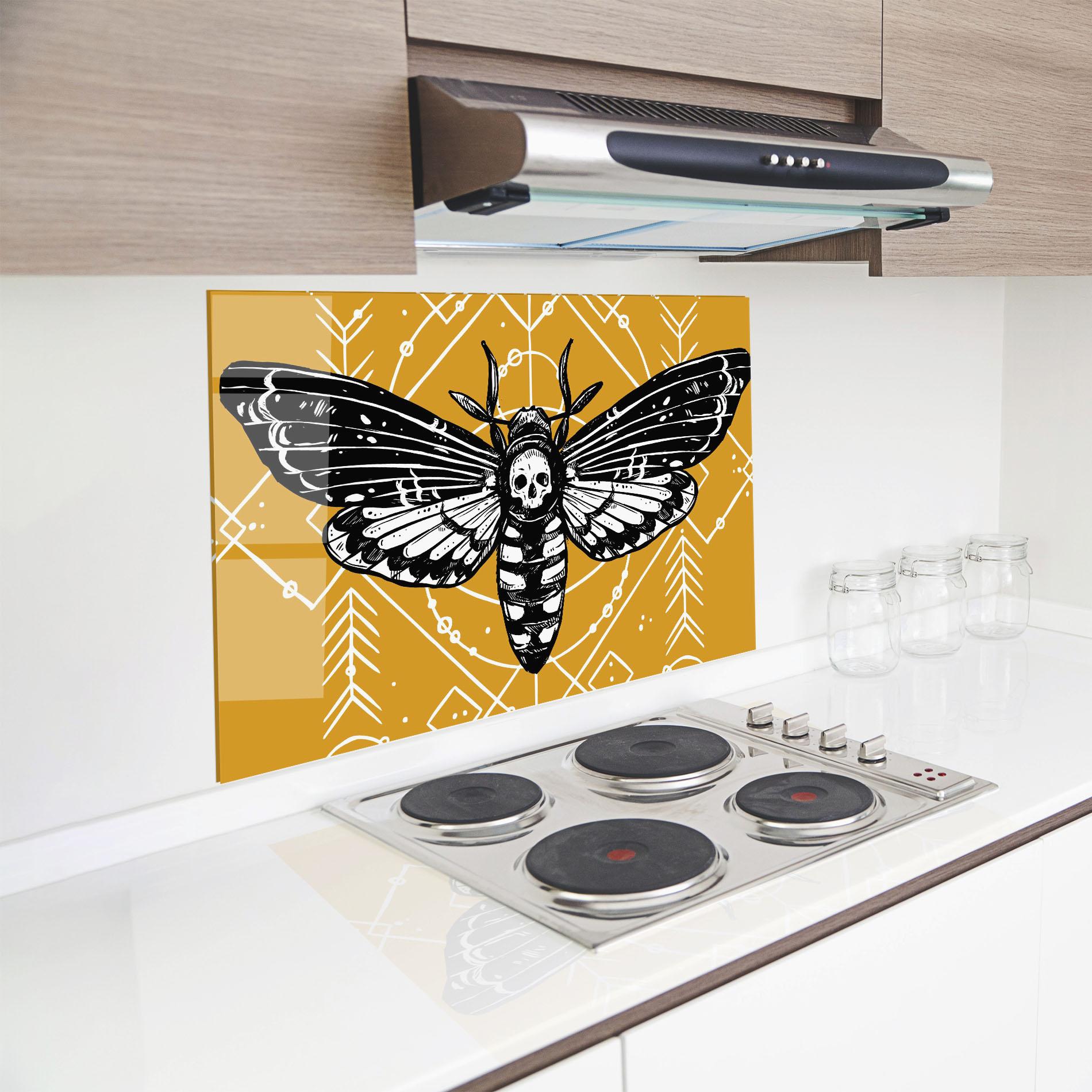 Konyhai üveg hátfal Cool Art 03 mockup 8