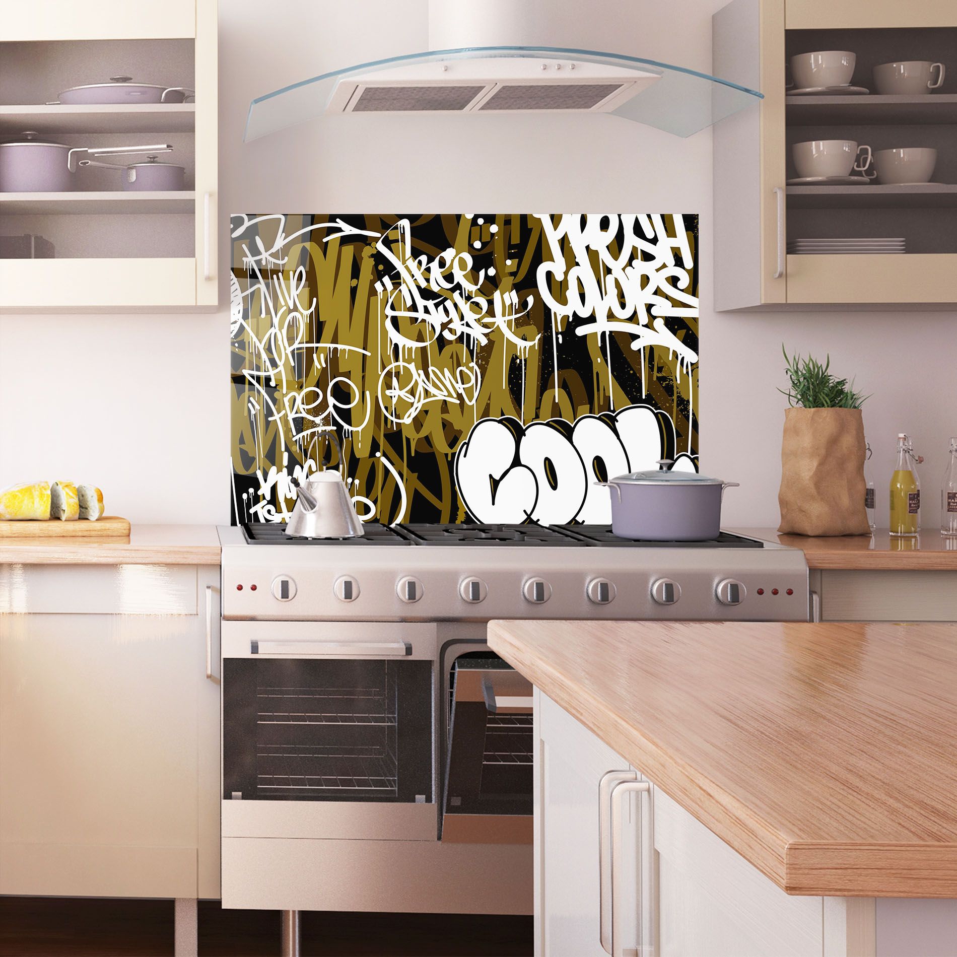 Cool Graffiti mockup 1