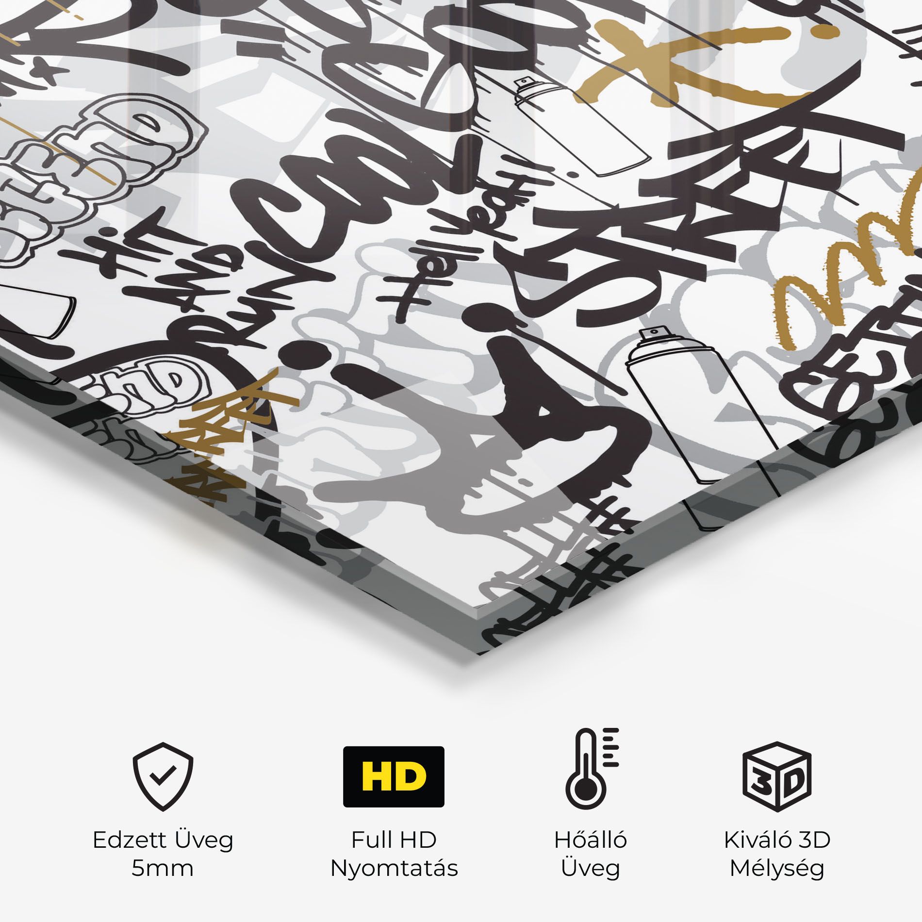 Black Yellow Graffiti mockup 2