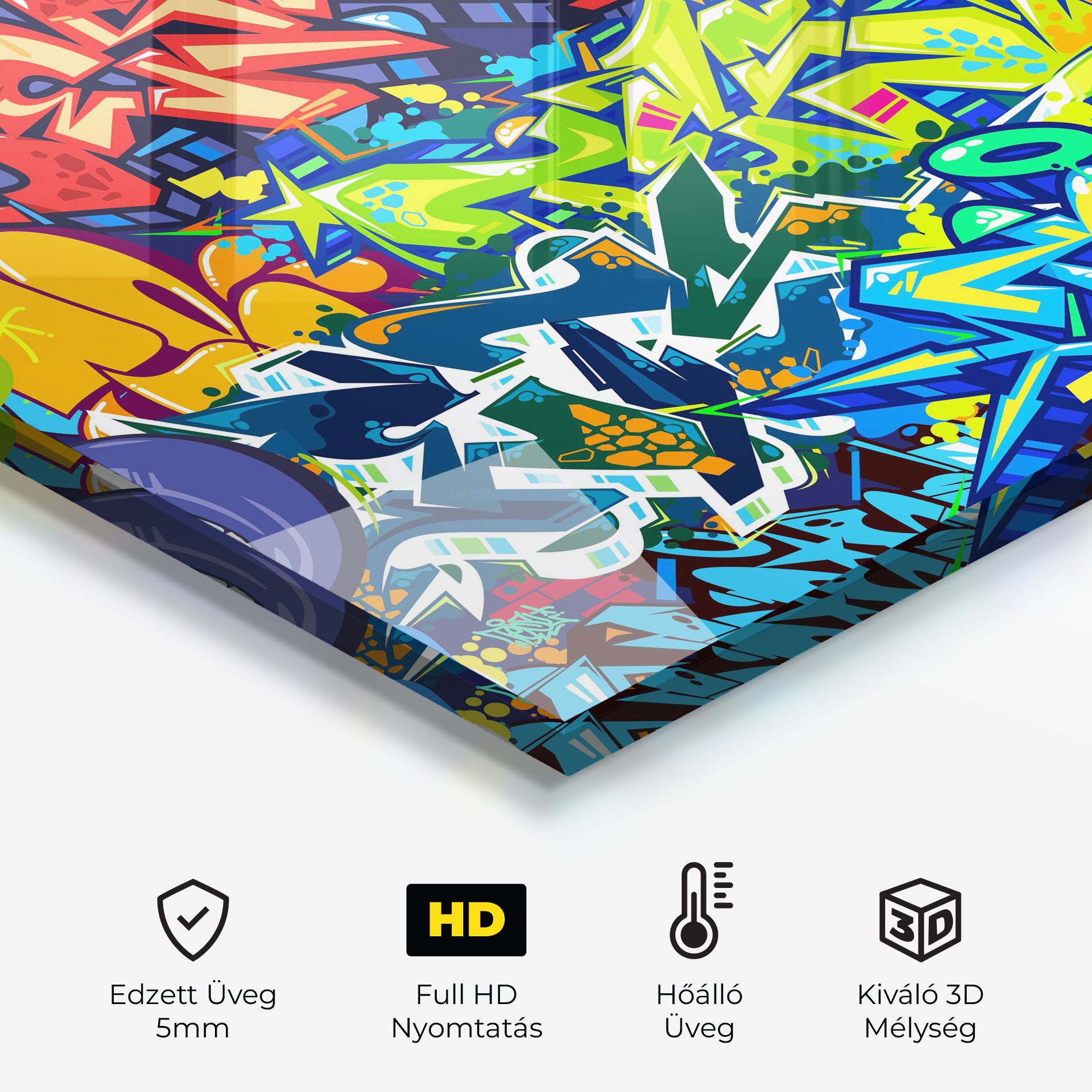 Colorful Graffiti mockup 2