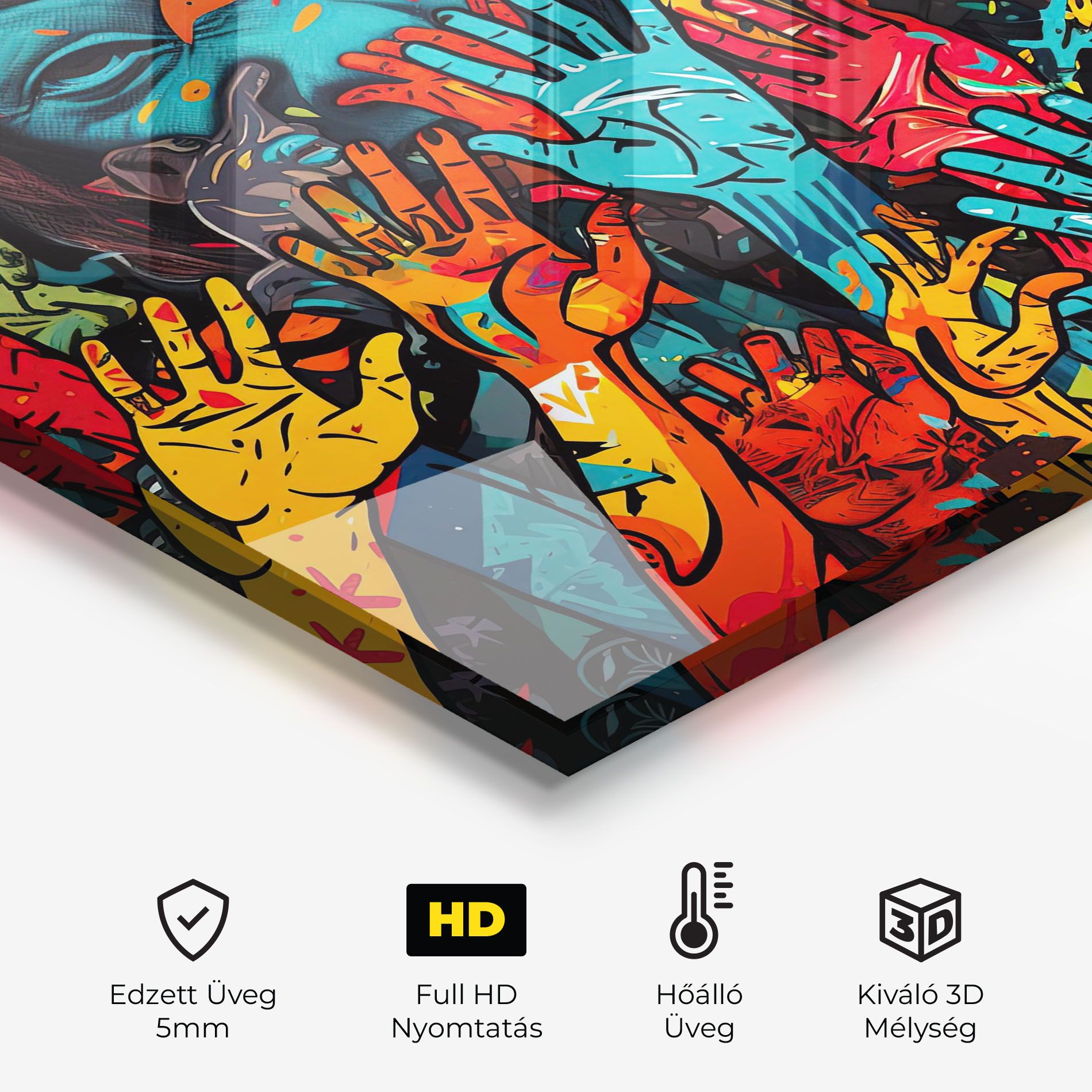 Colorful Hands mockup 2