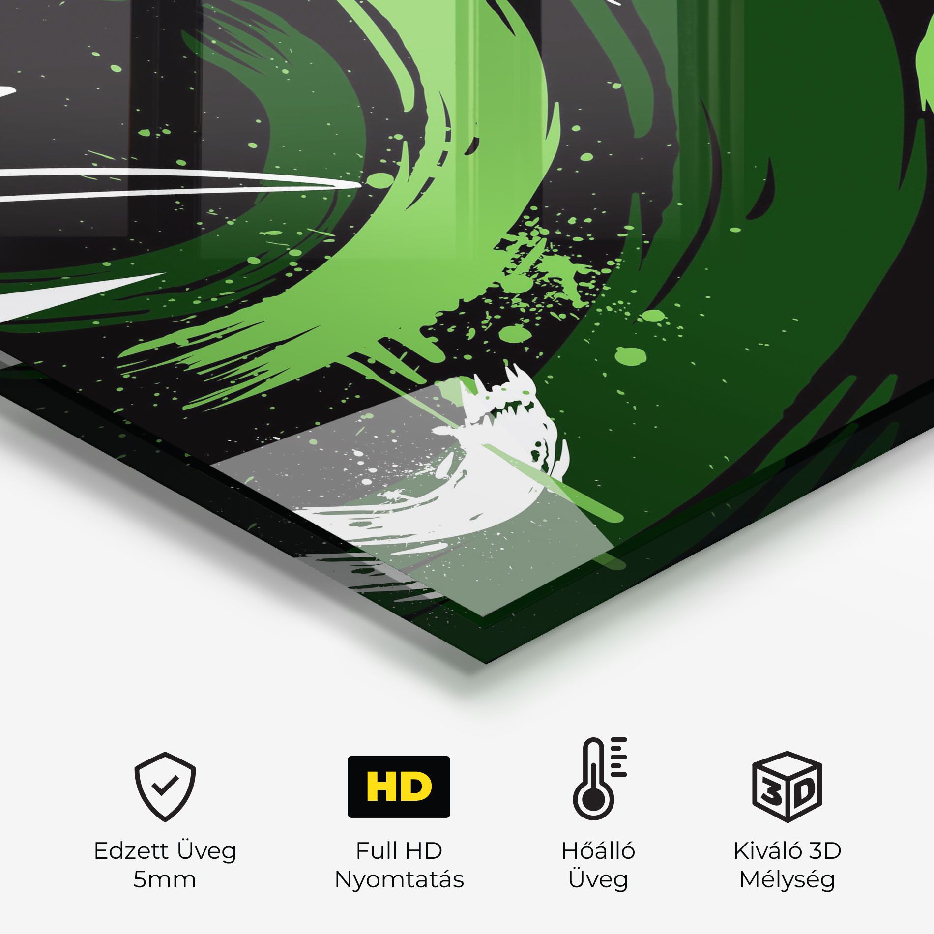 Green Shades Graffiti mockup 2