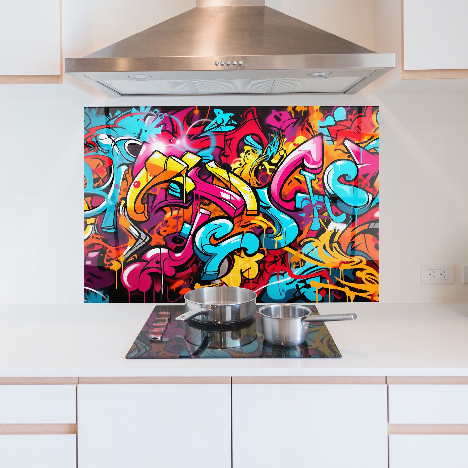 Abstract Graffiti mockup 5