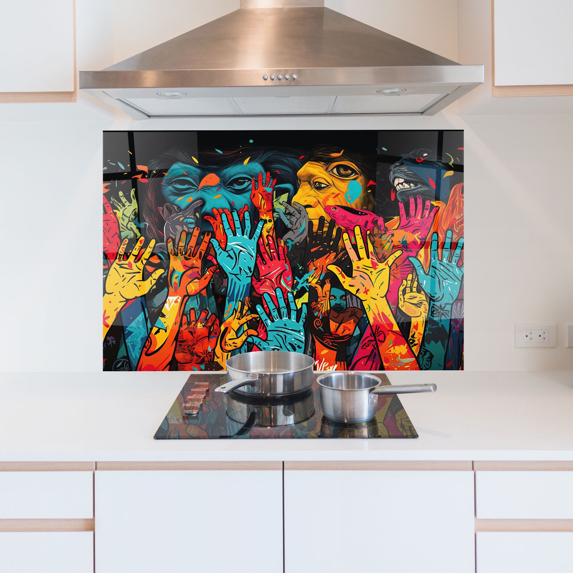 Colorful Hands mockup 5