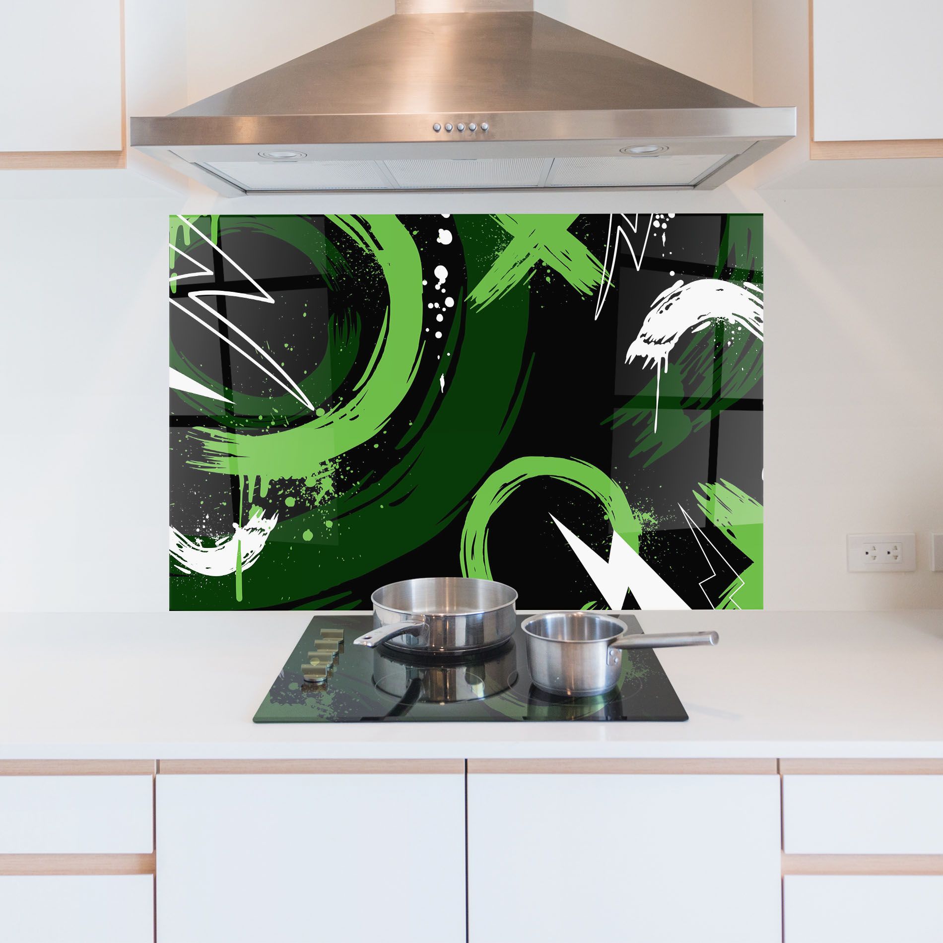 Green Shades Graffiti mockup 5