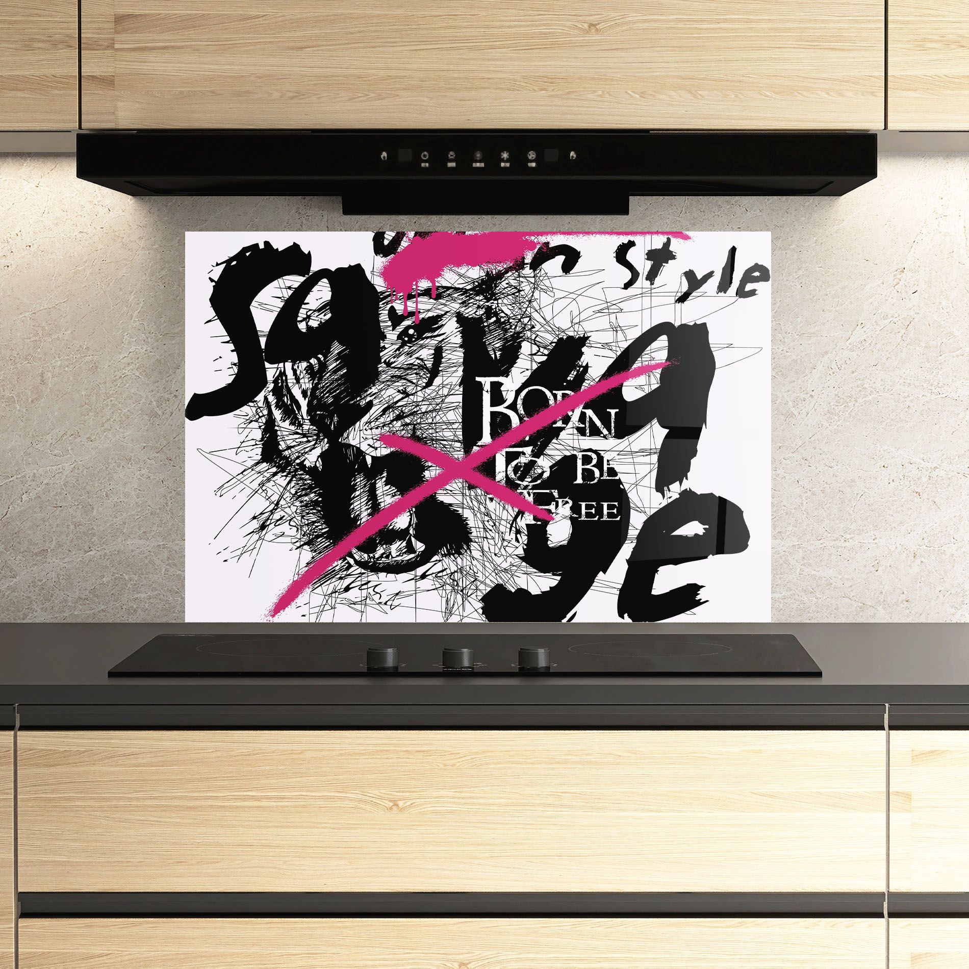 Born Free Graffiti mockup 3