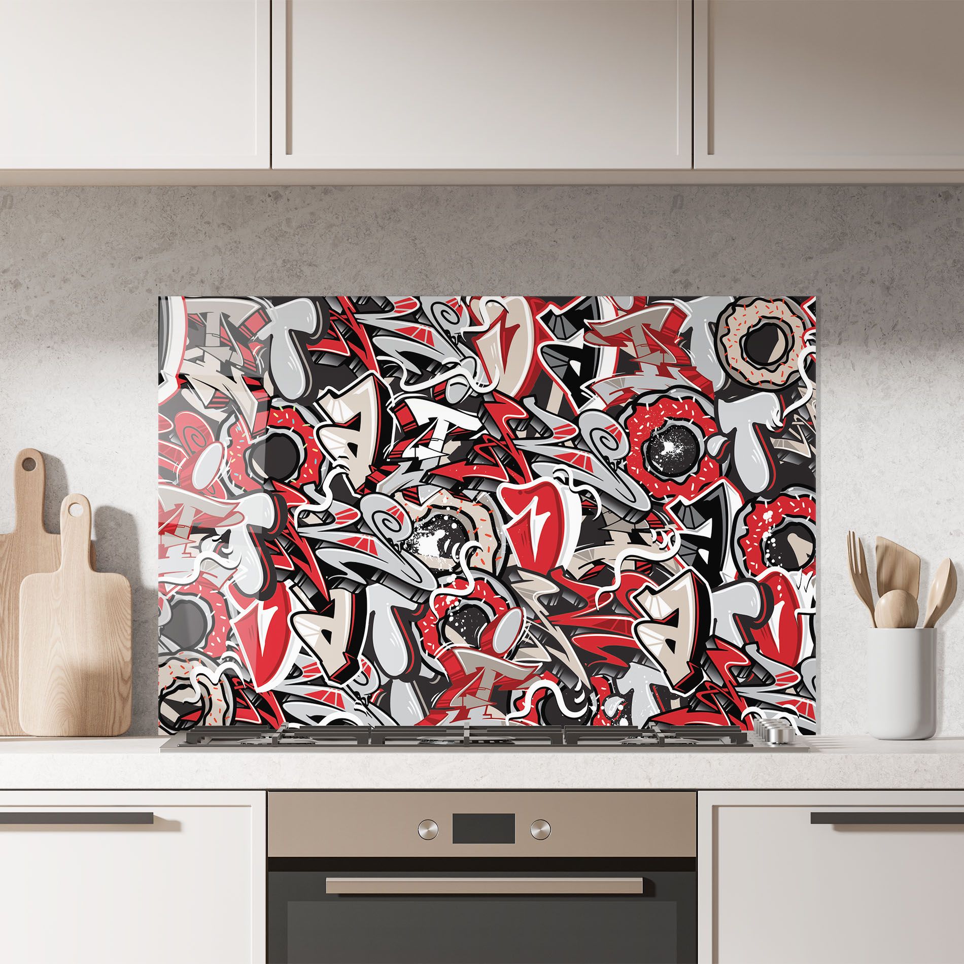 Donut Graffiti mockup 7