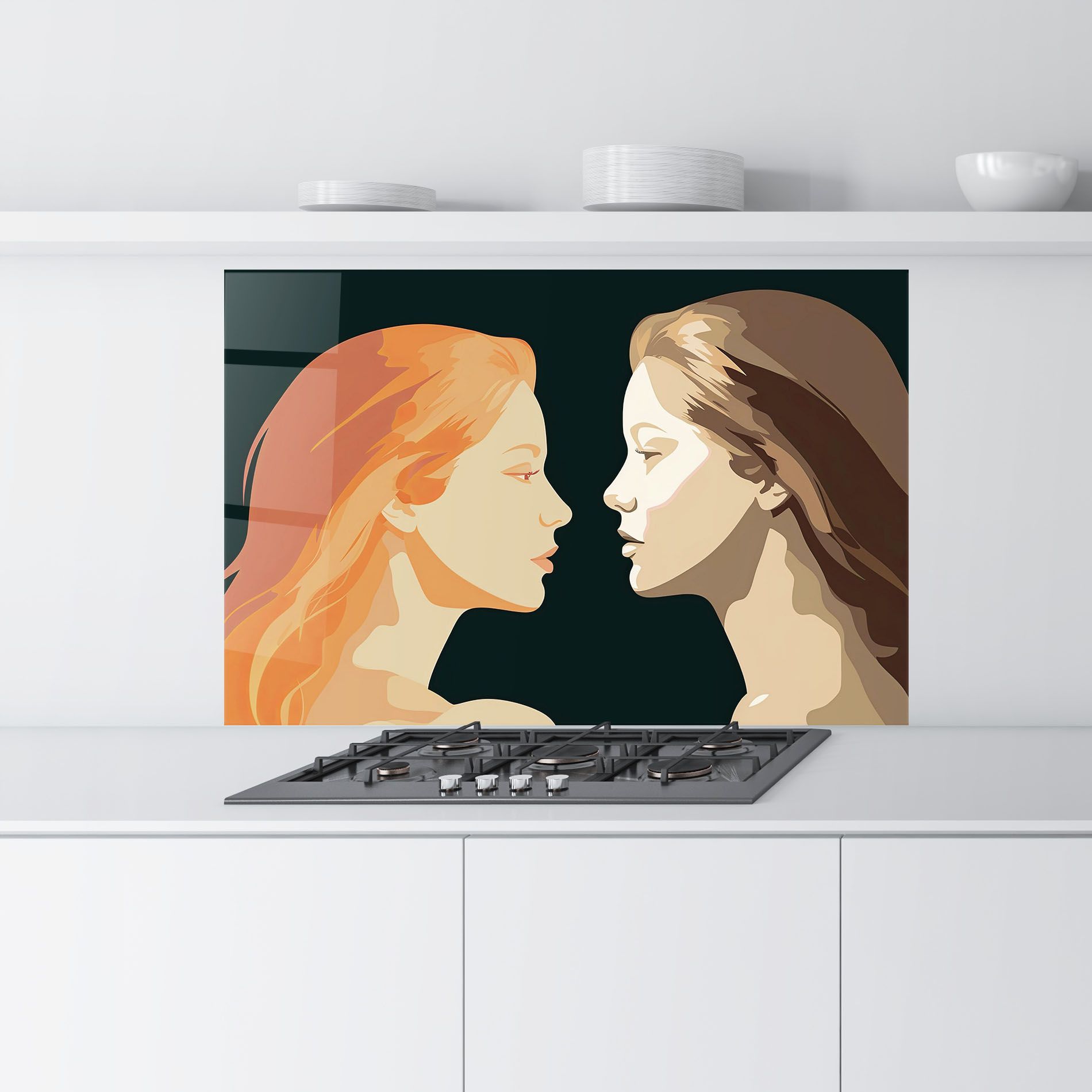 Orange Pop Girl mockup 9