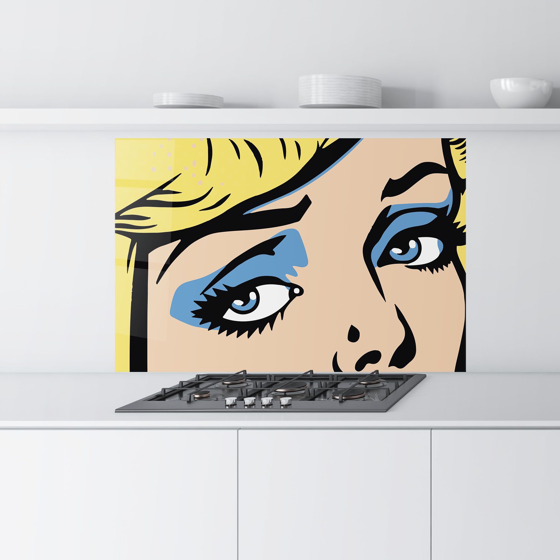 Pop Blue Makeup mockup 9