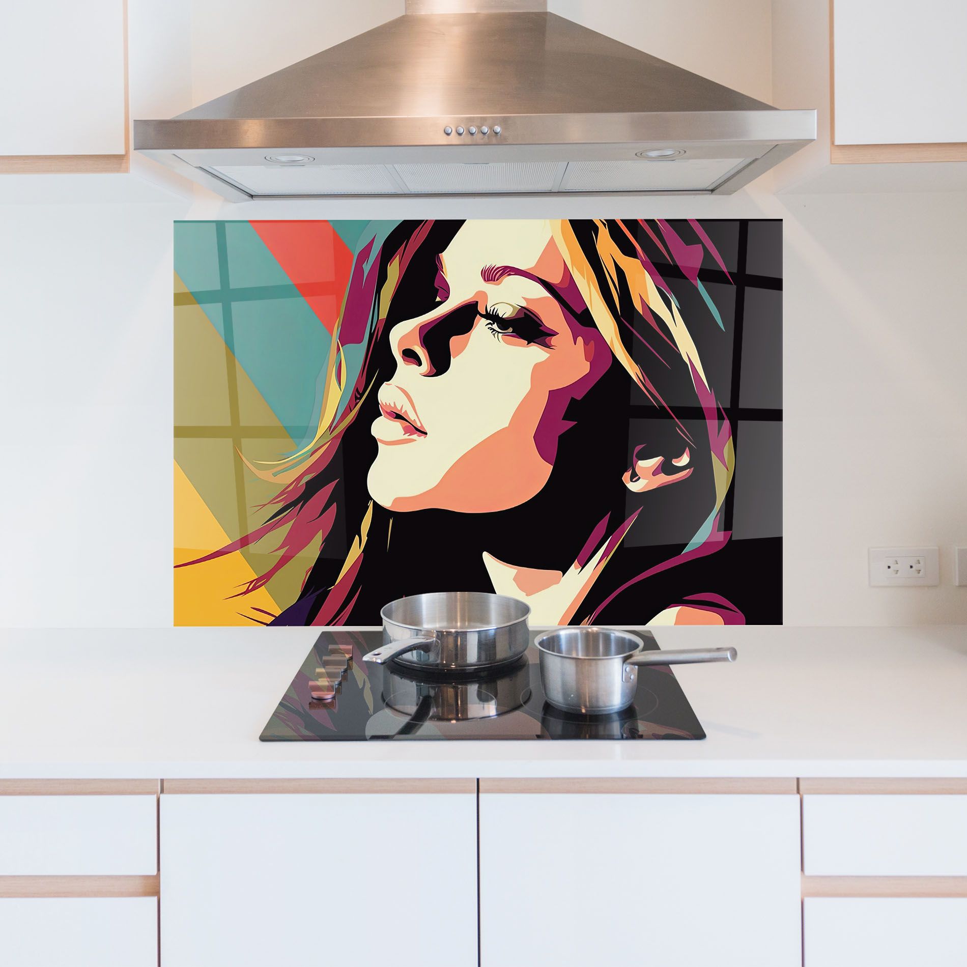 Cream Pop Art mockup 5