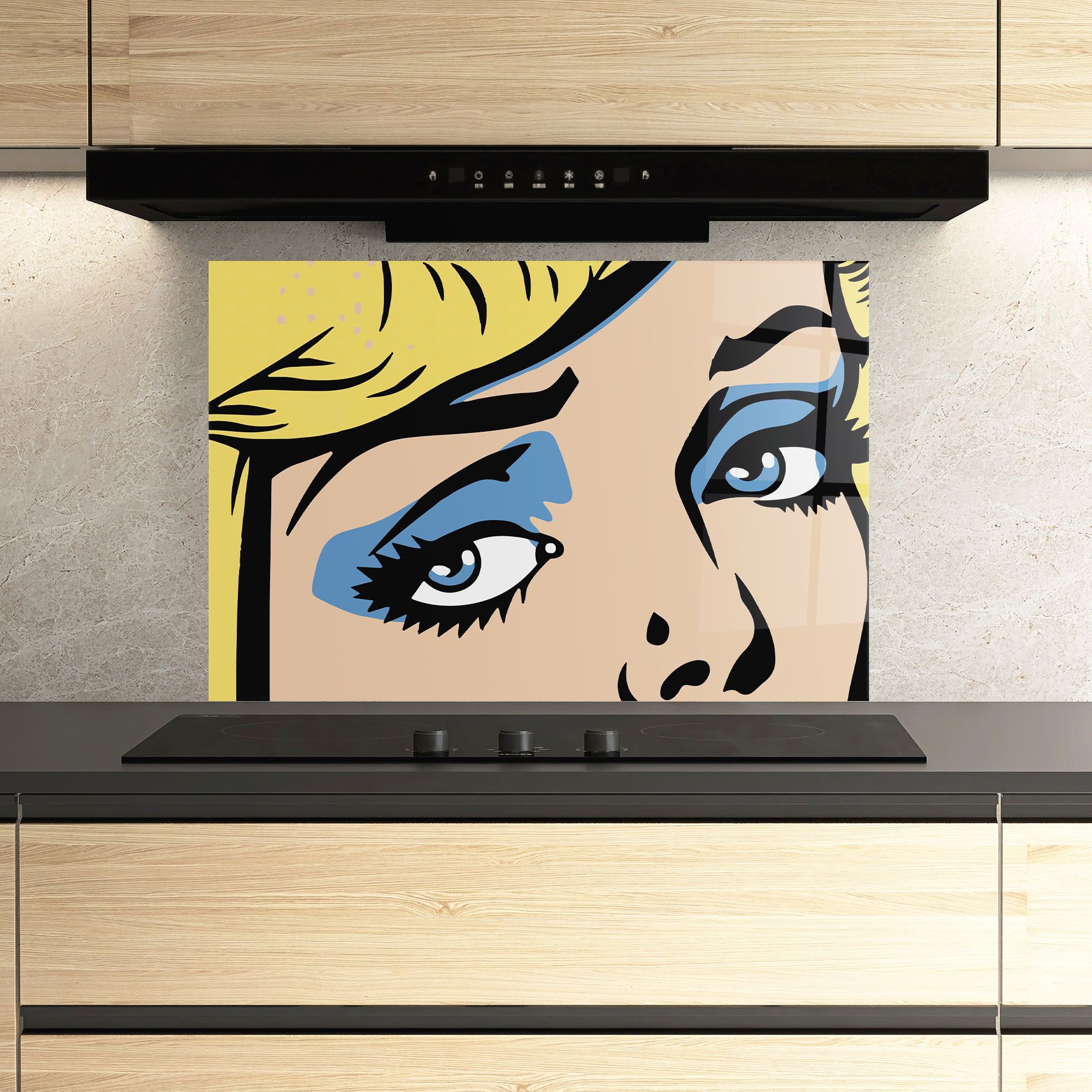 Pop Blue Makeup mockup 3