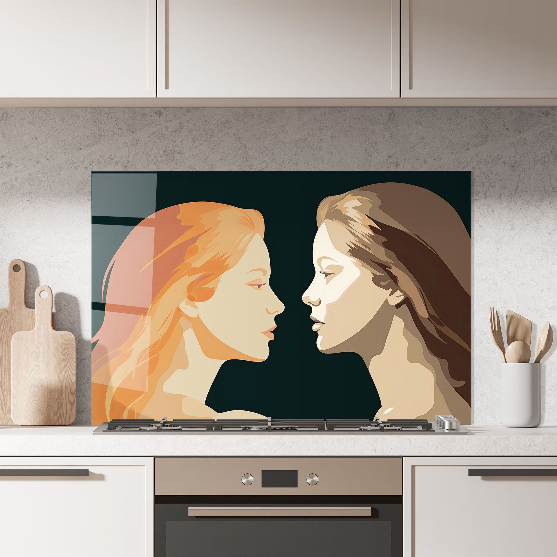 Orange Pop Girl mockup 7