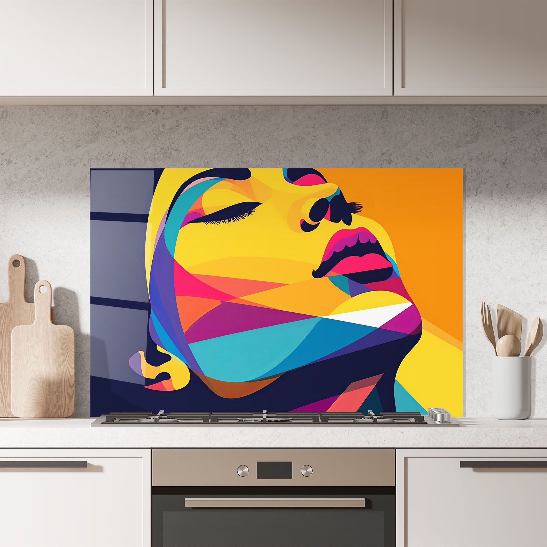 Yellow Pop Face mockup 7