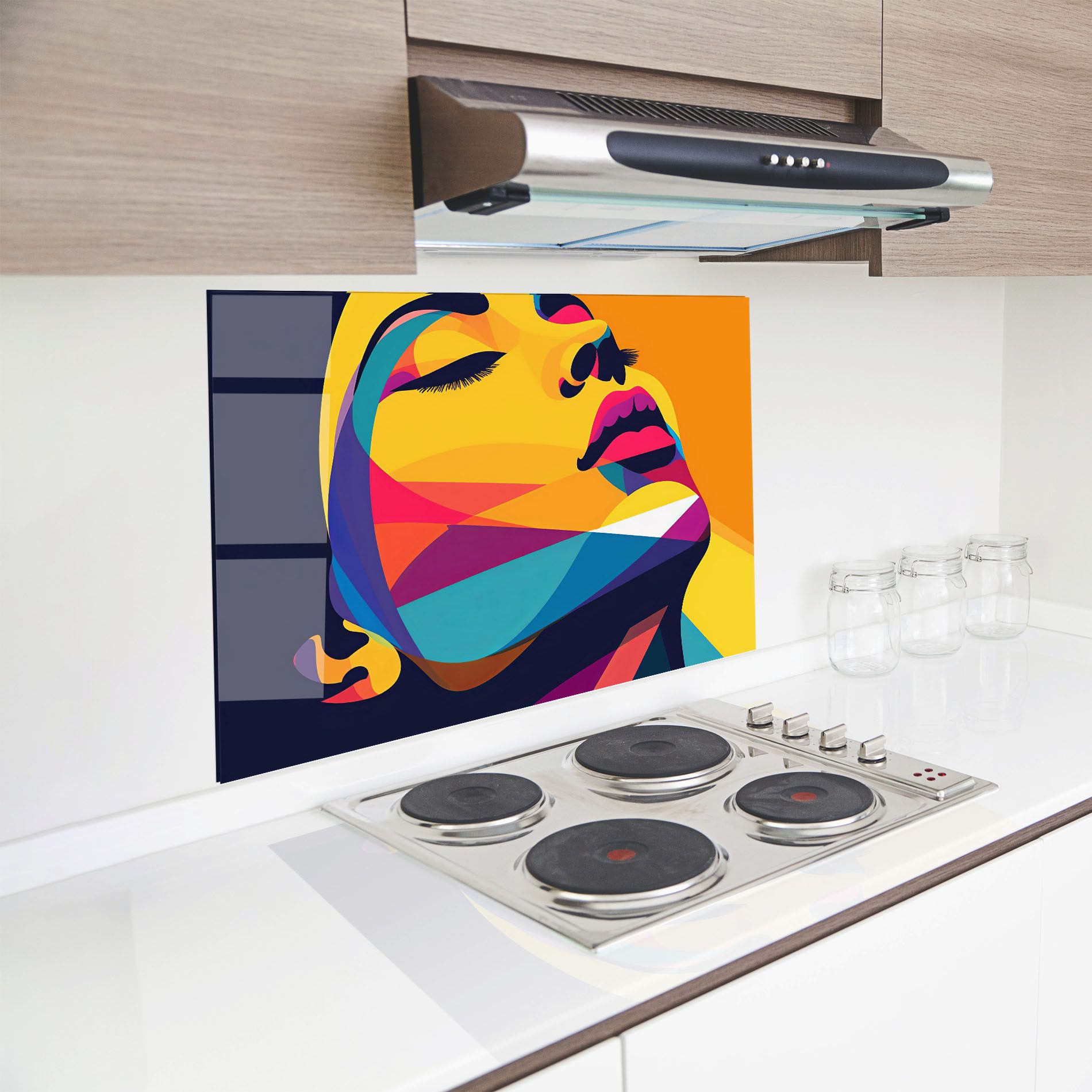 Yellow Pop Face mockup 8