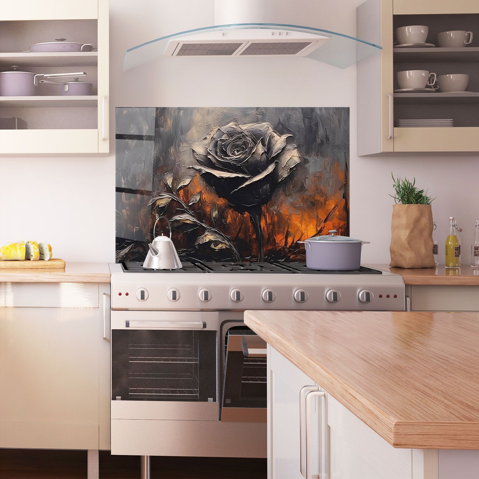 Black Rose Art mockup 1