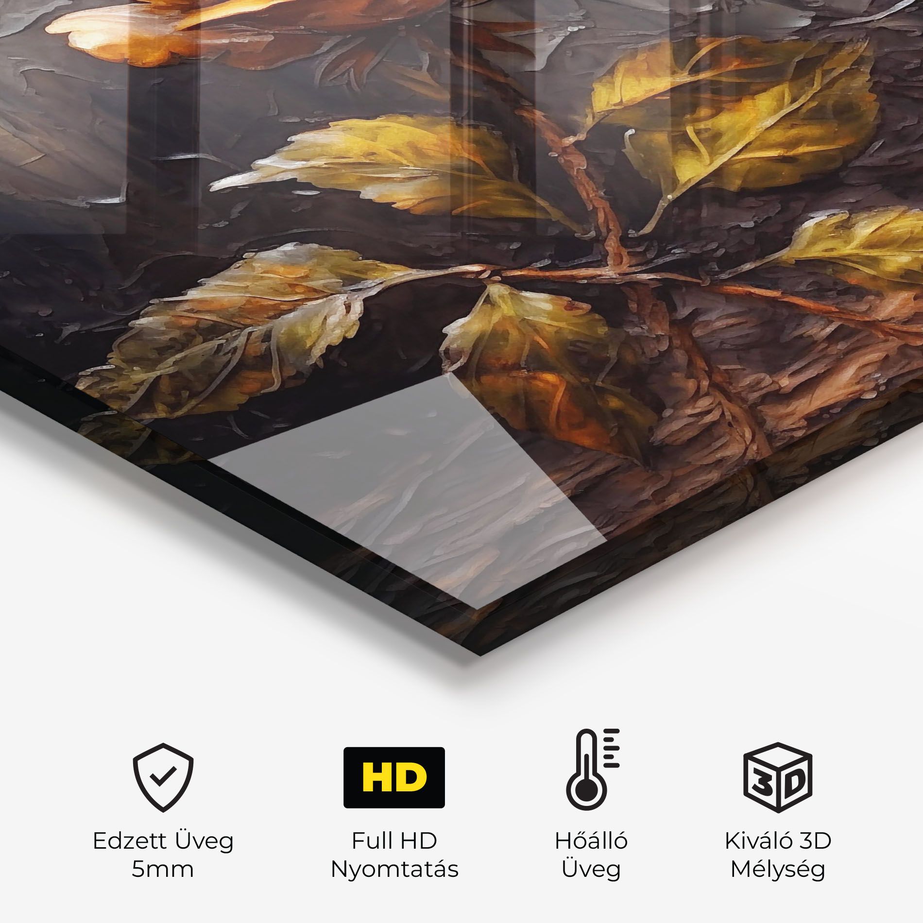 Orange Rose Art mockup 2