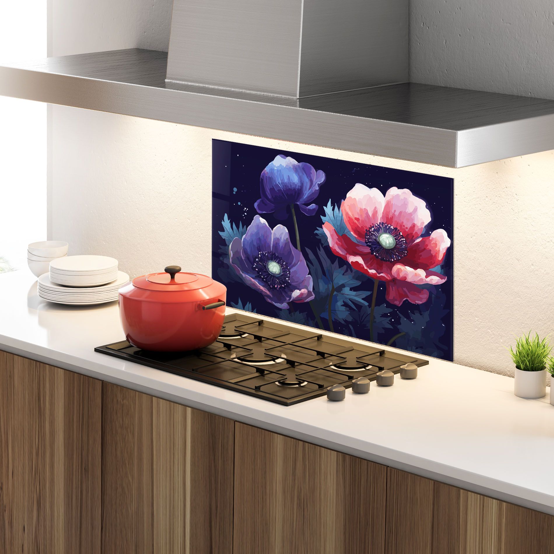 Night Poppy Art mockup 4