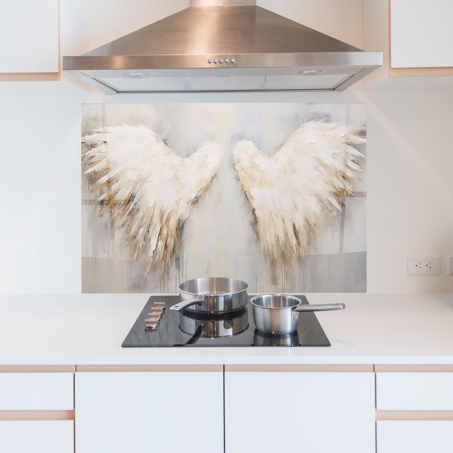 Cream White Wings mockup 5