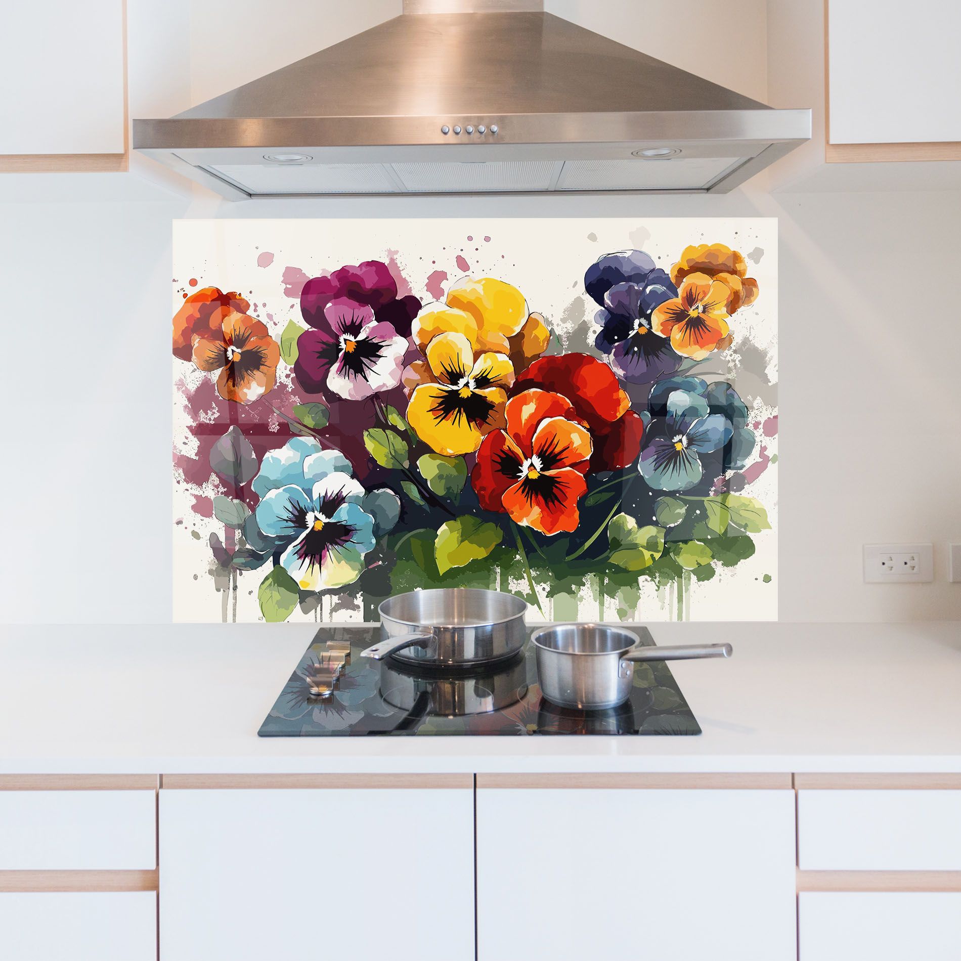 Mix Paint Flowers mockup 5