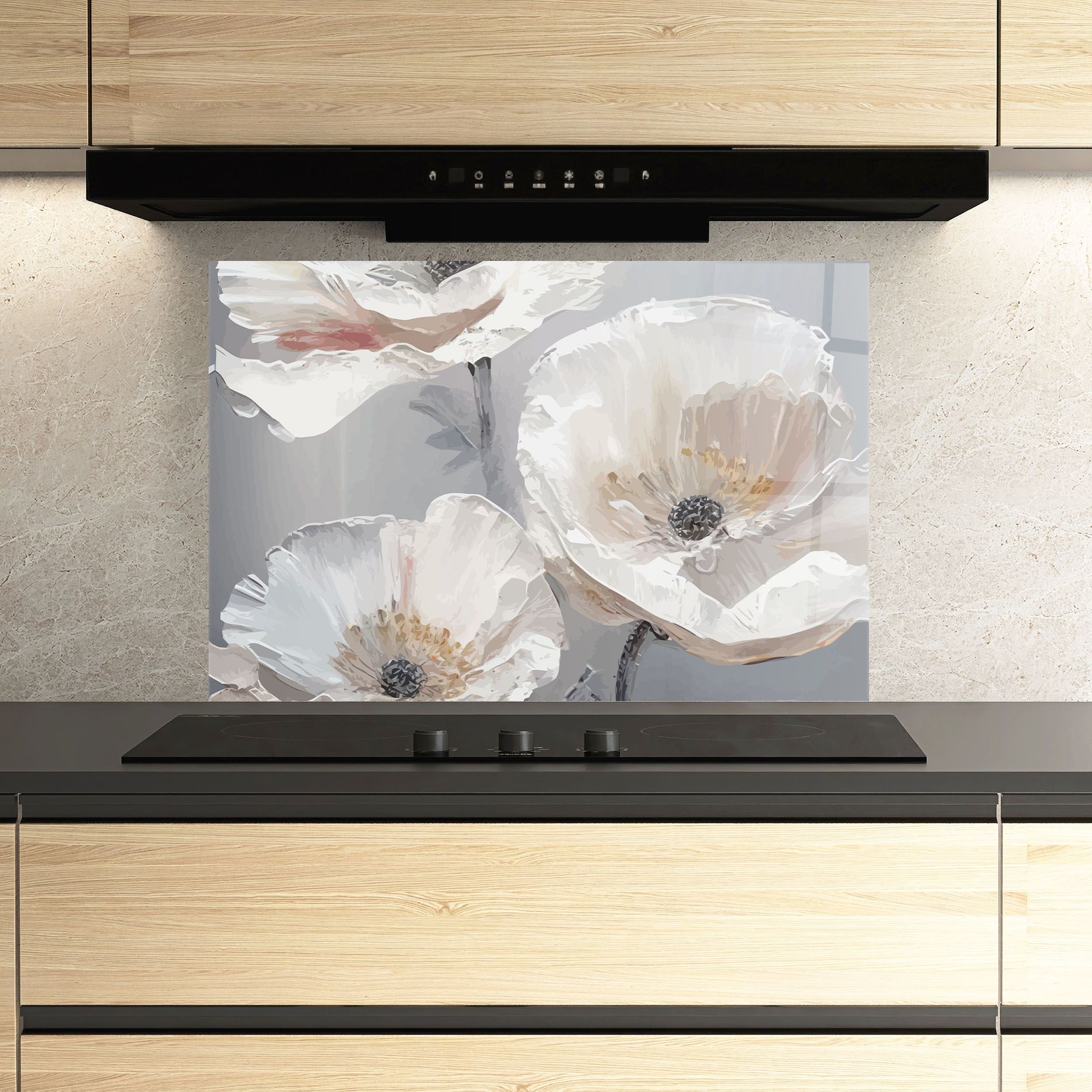 Cream Mix Flower mockup 3