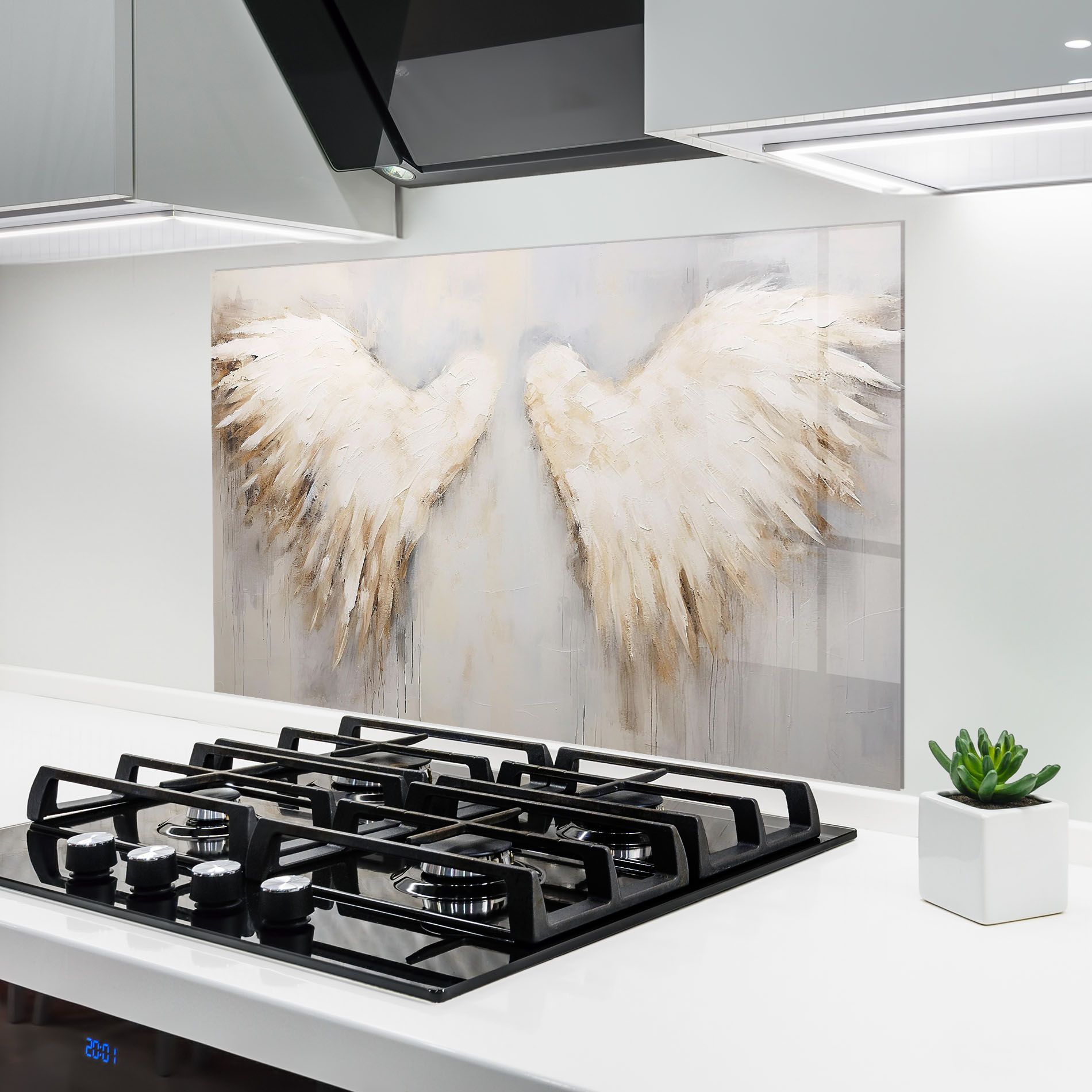 Cream White Wings mockup 6