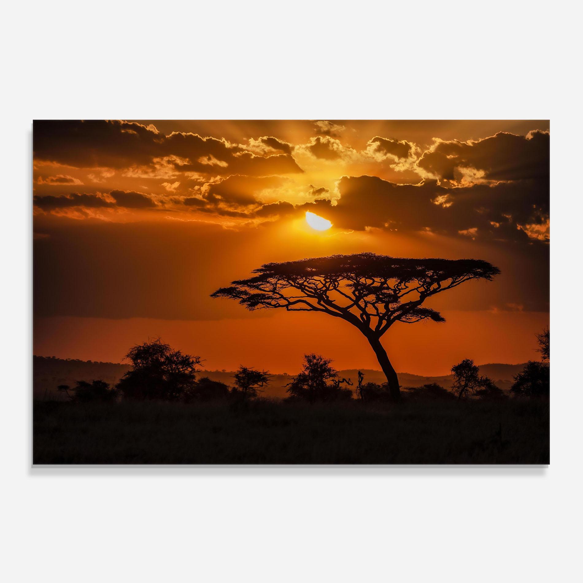 Konyhai üveg hátfal Mesmerizing View mockup 0