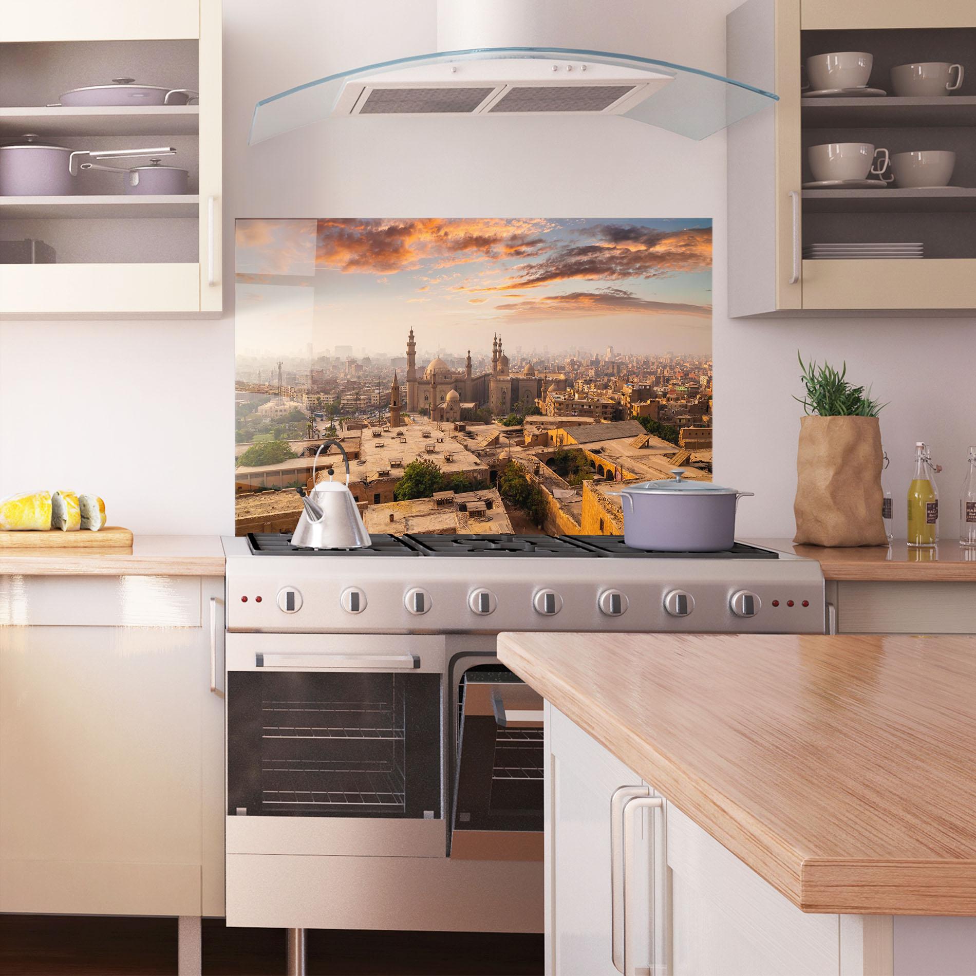 Konyhai üveg hátfal Mosque Madrasa mockup 1