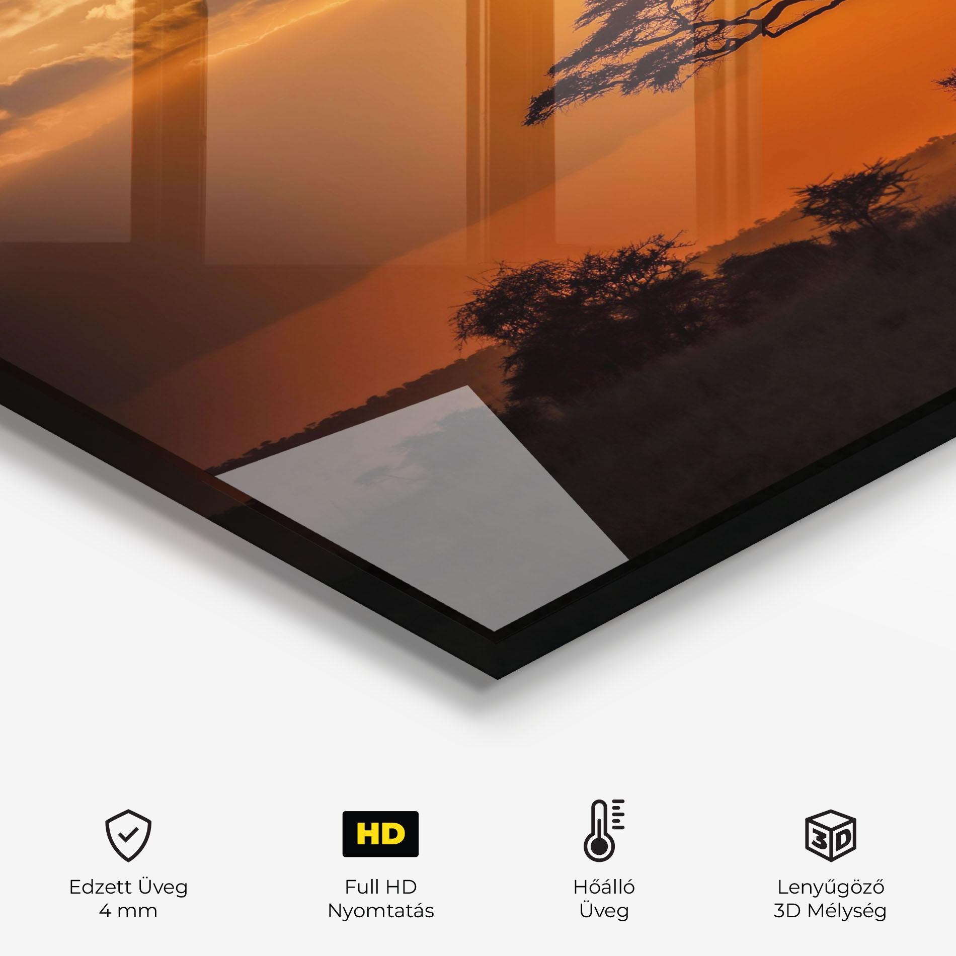 Konyhai üveg hátfal Mesmerizing View mockup 2