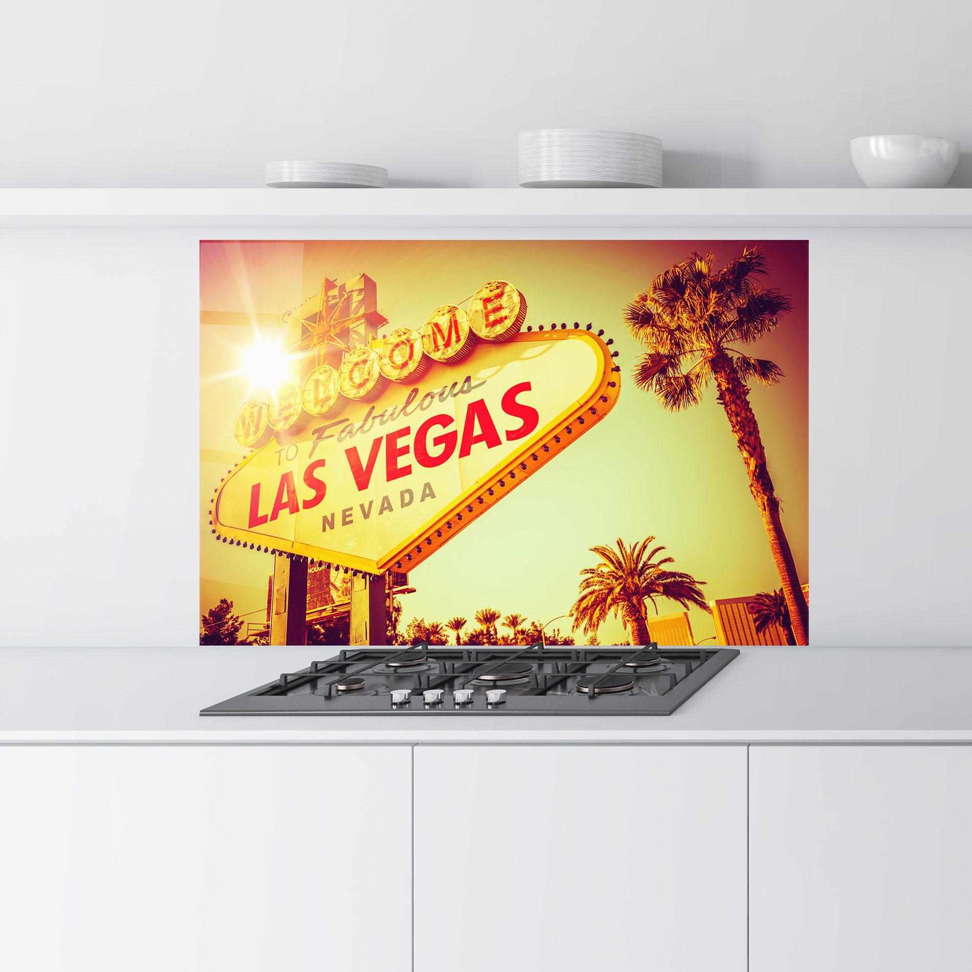 Konyhai üveg hátfal Las Vegas Nevada mockup 9