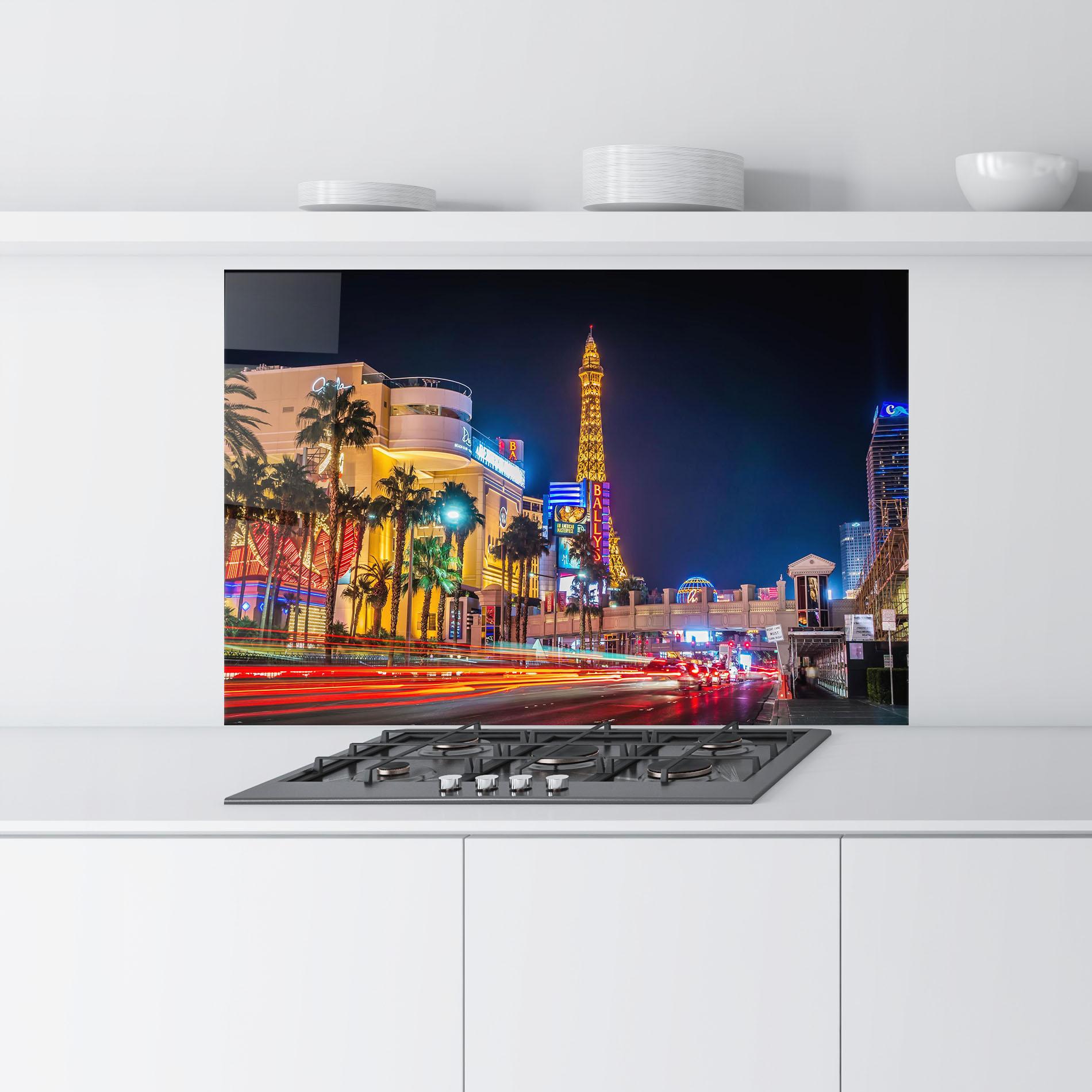 Konyhai üveg hátfal Nevada Evening mockup 9