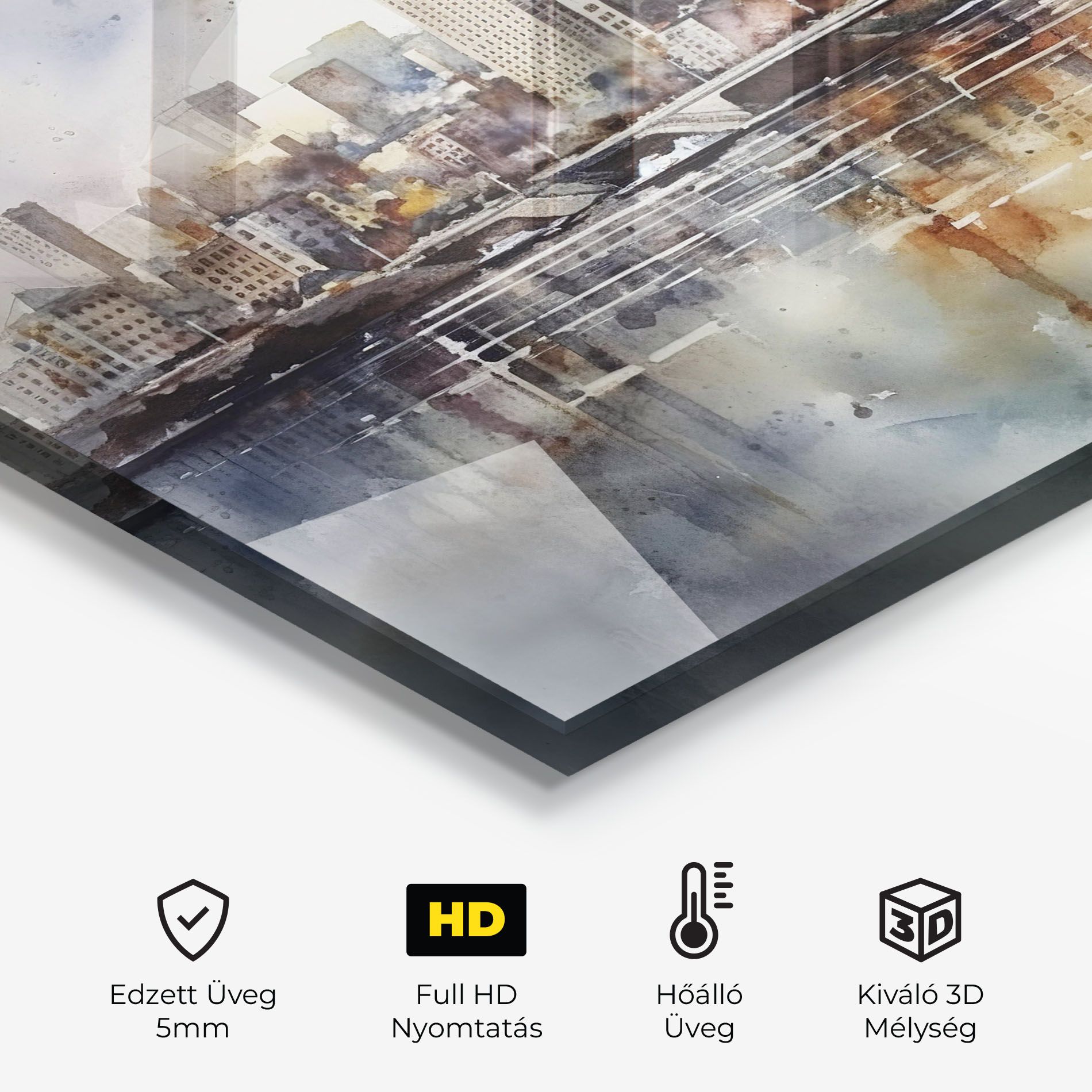 Watercolor Skyline mockup 2