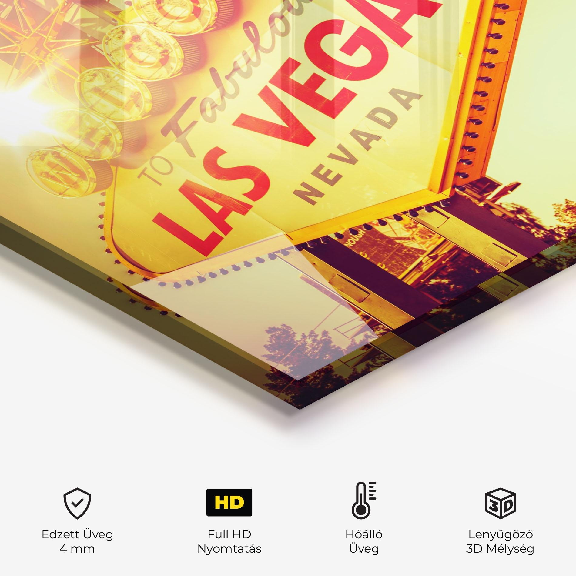 Konyhai üveg hátfal Las Vegas Nevada mockup 2