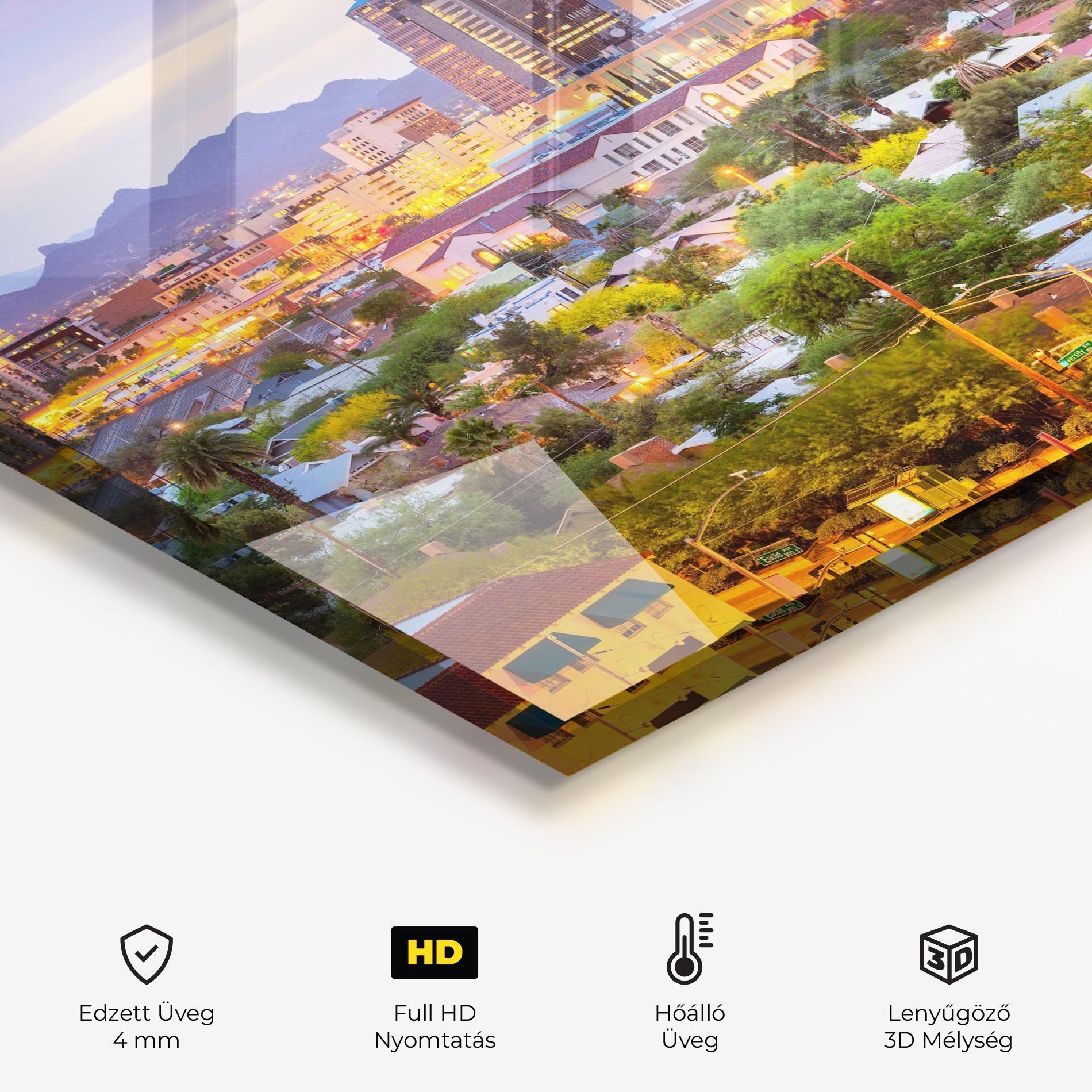 Konyhai üveg hátfal Tucson Arizona mockup 2