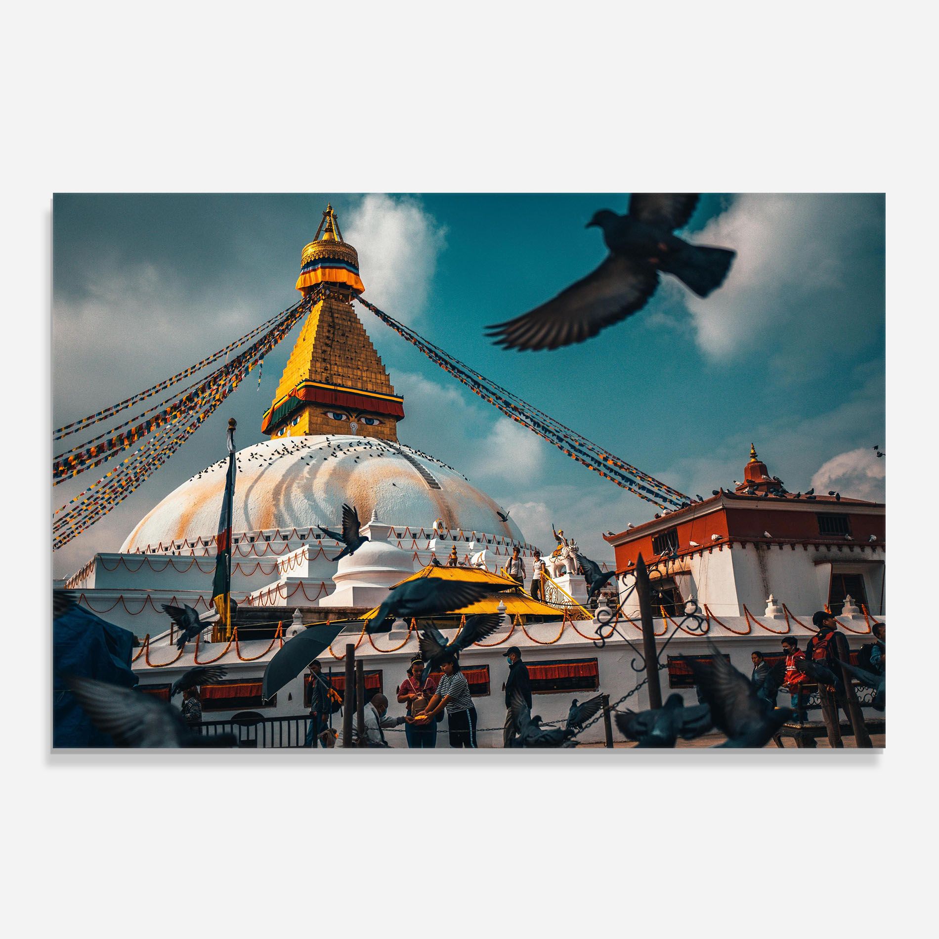 Buddha Stupa mockup 0