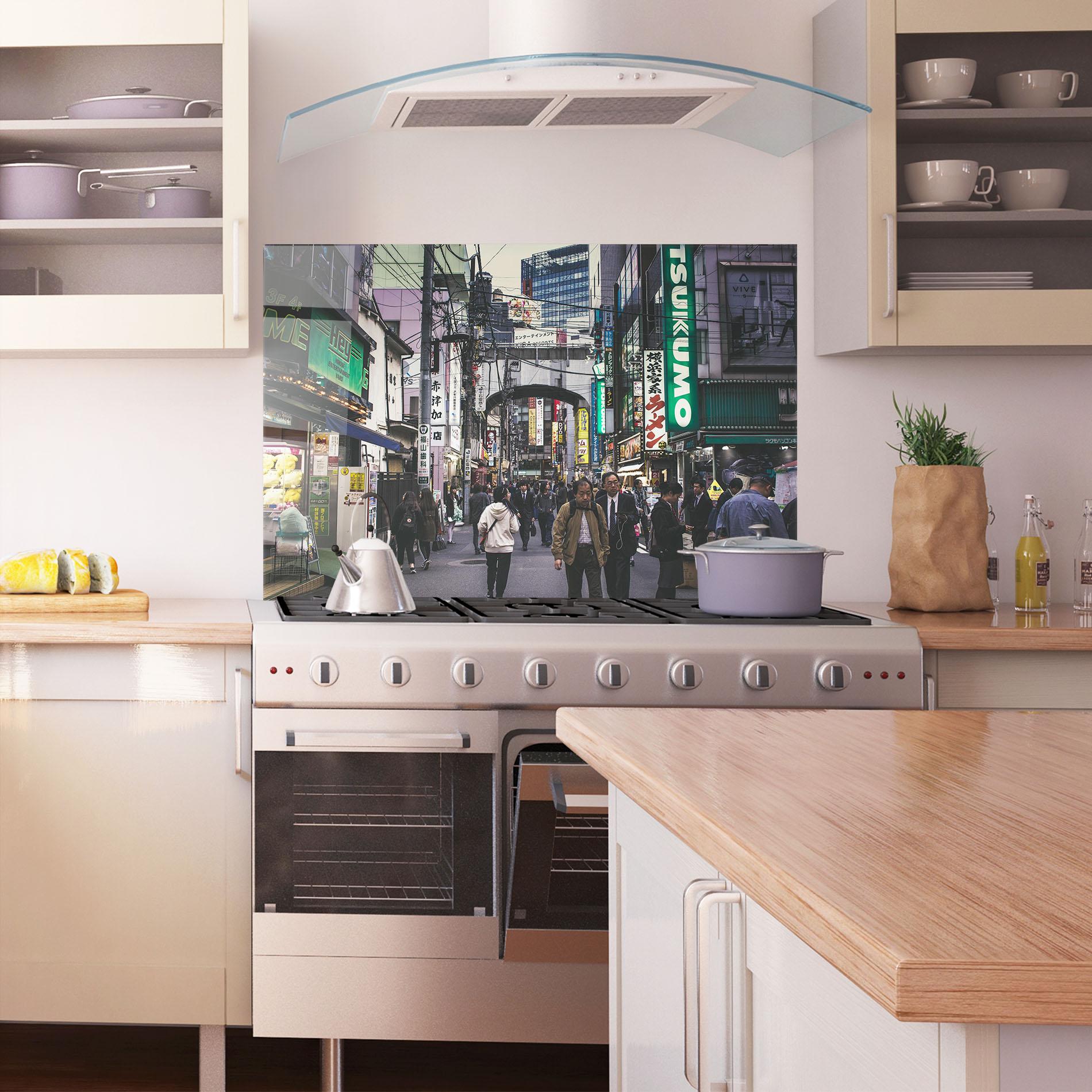 Konyhai üveg hátfal Akihabara mockup 1