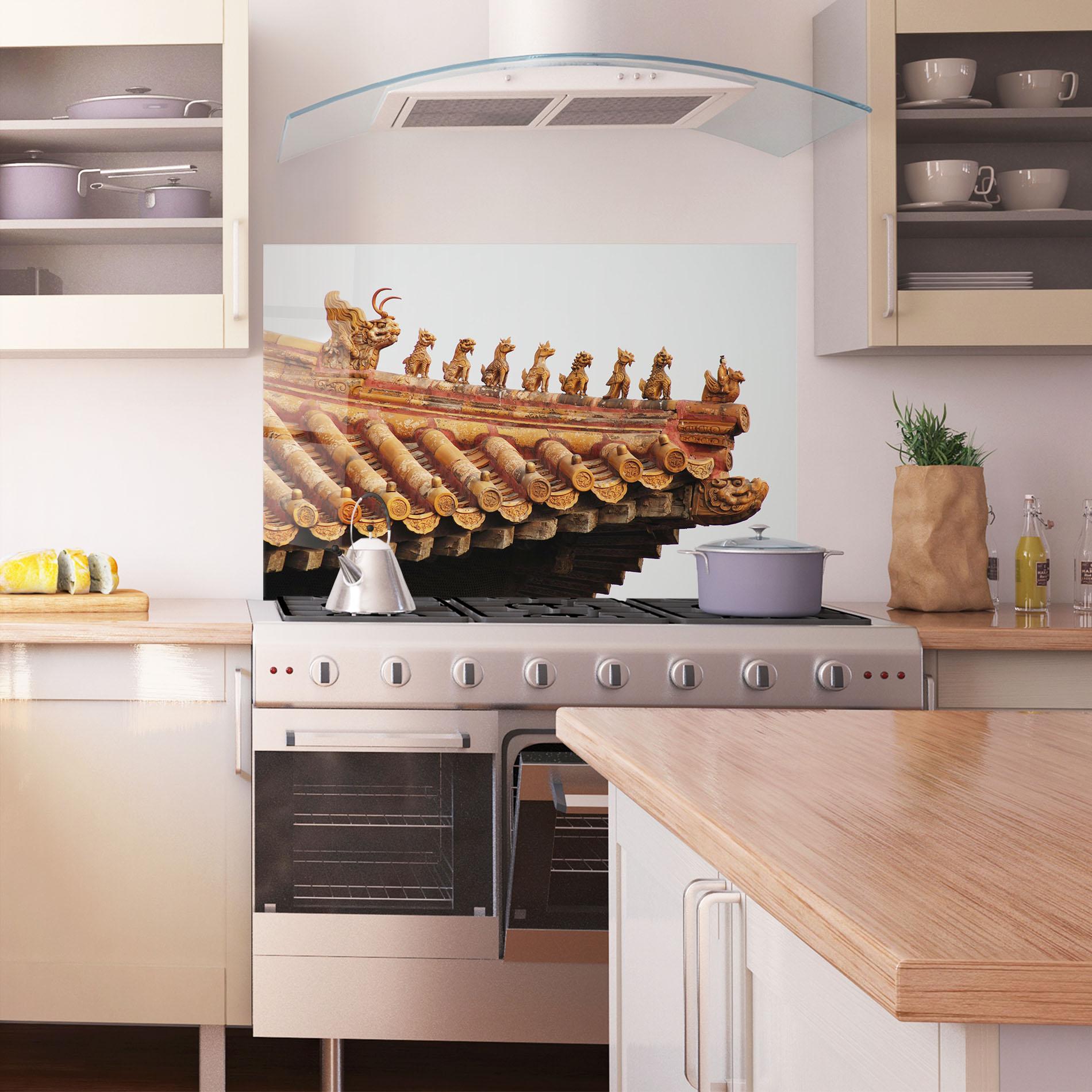 Konyhai üveg hátfal Imperial Roof mockup 1