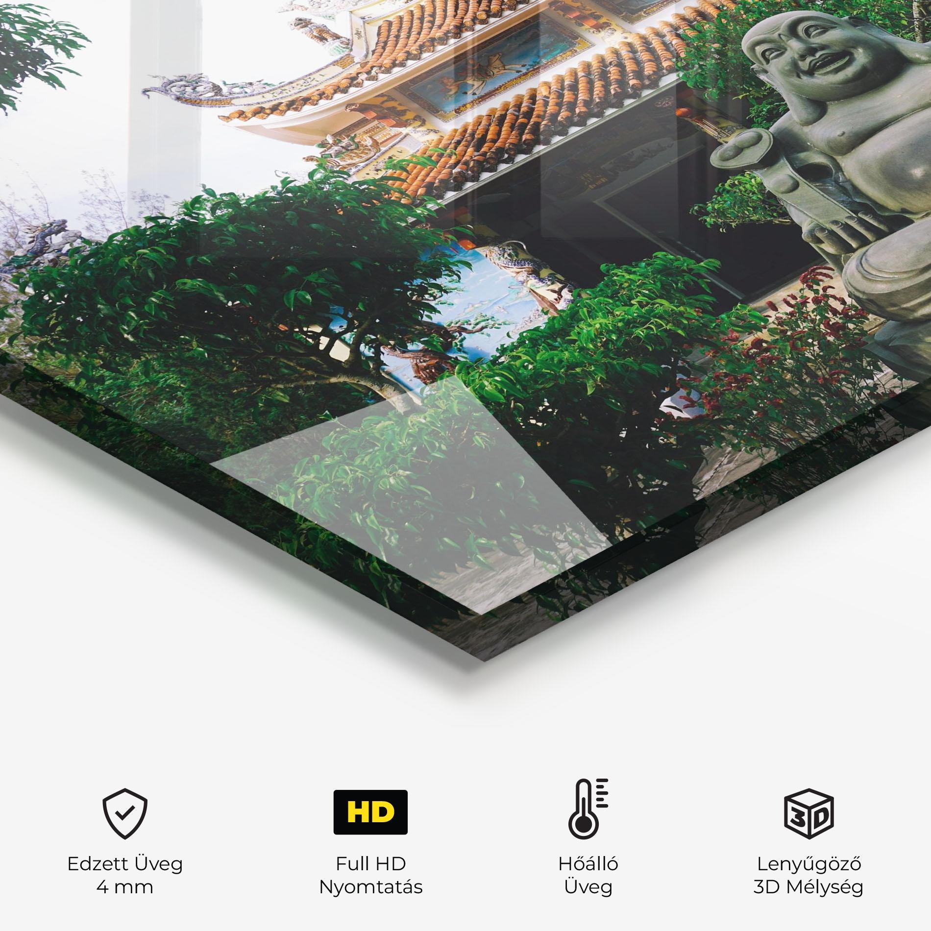 Konyhai üveg hátfal Danang S Marble mockup 2