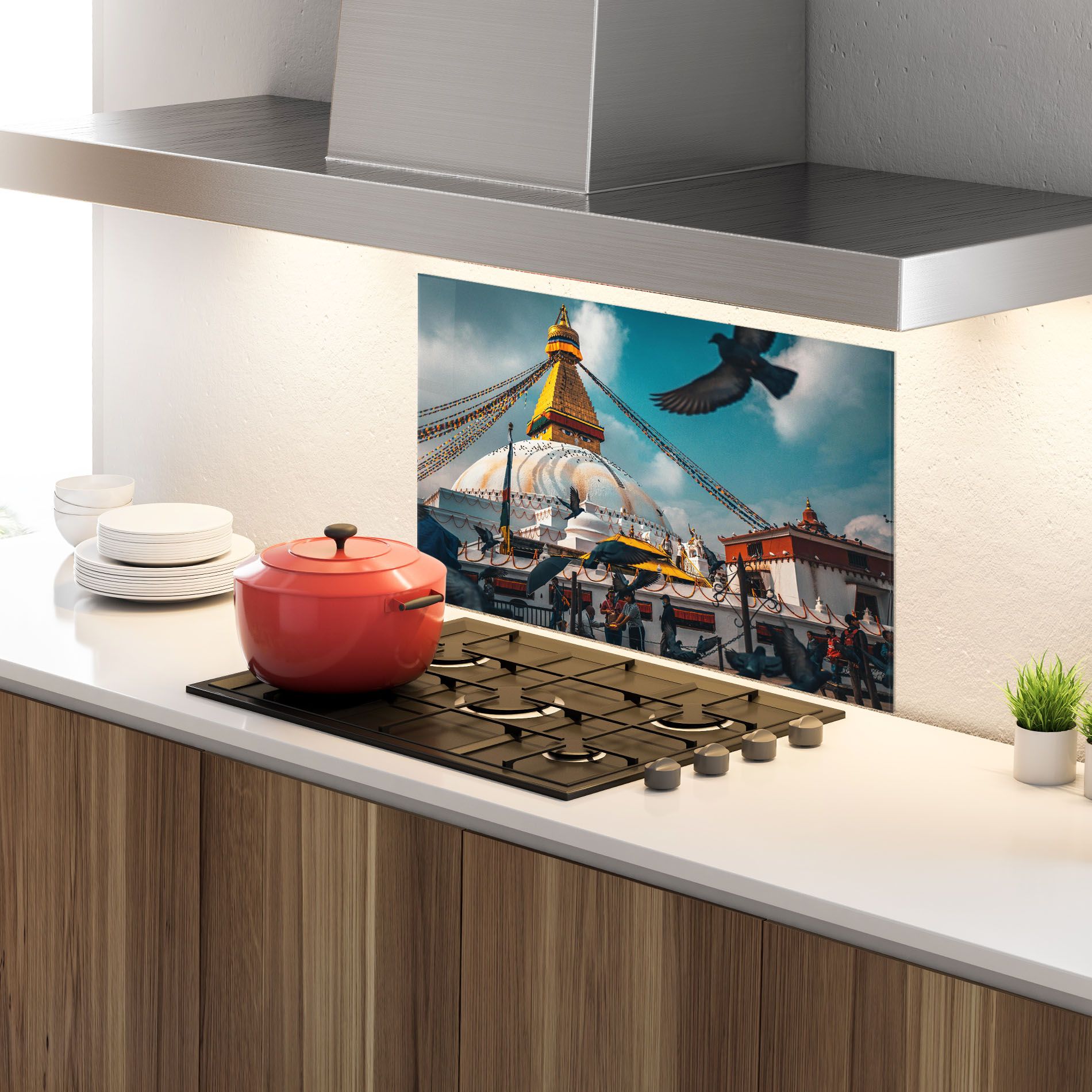 Buddha Stupa mockup 4