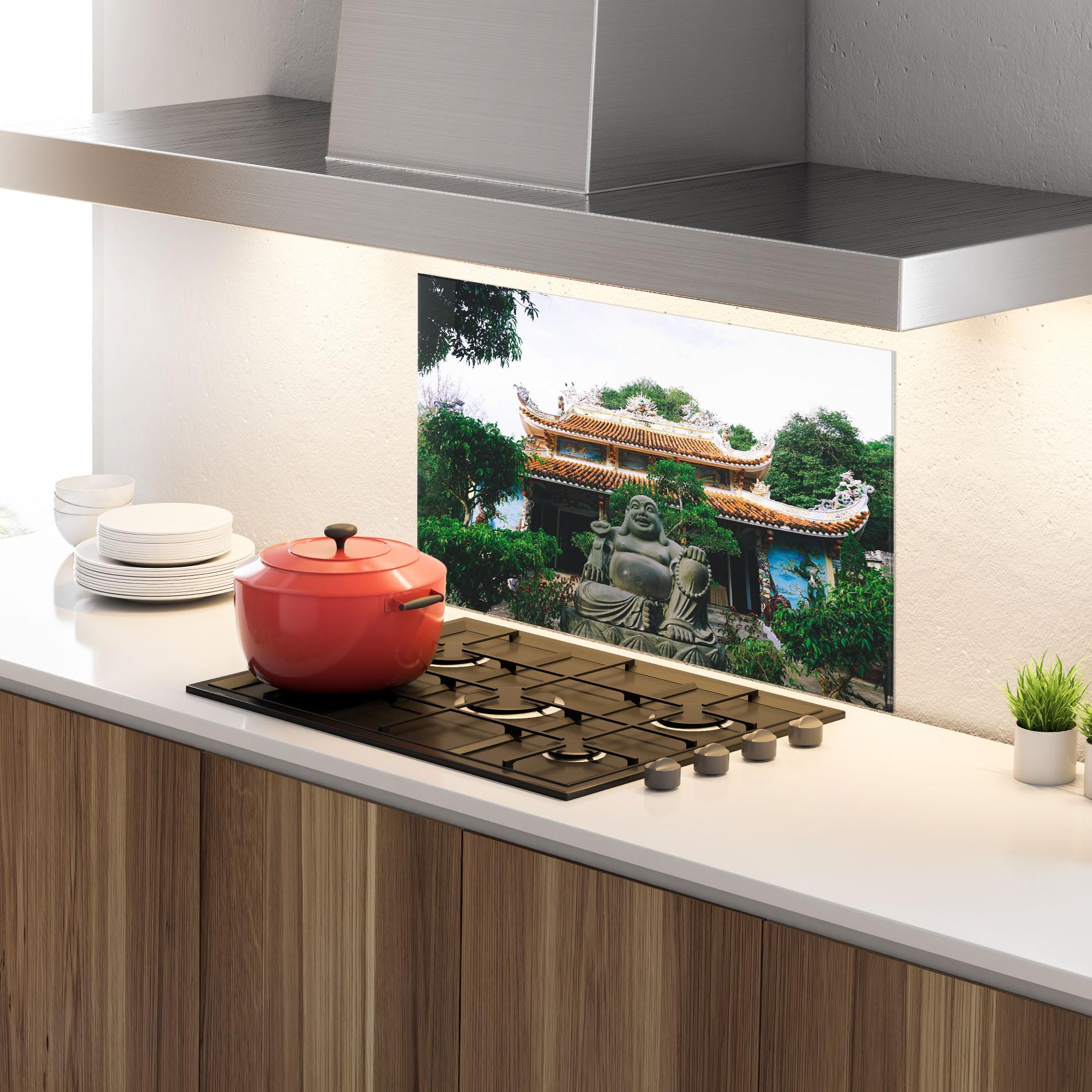 Konyhai üveg hátfal Danang S Marble mockup 4