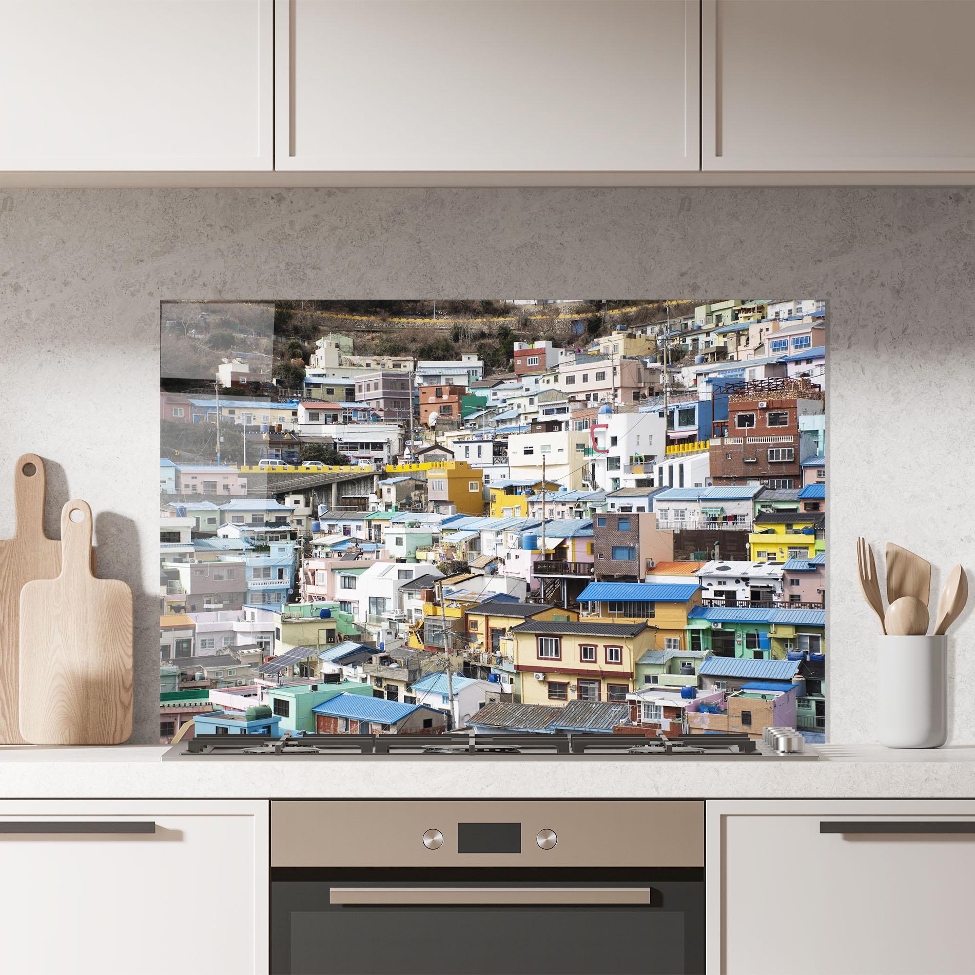 Konyhai üveg hátfal South Korea mockup 7