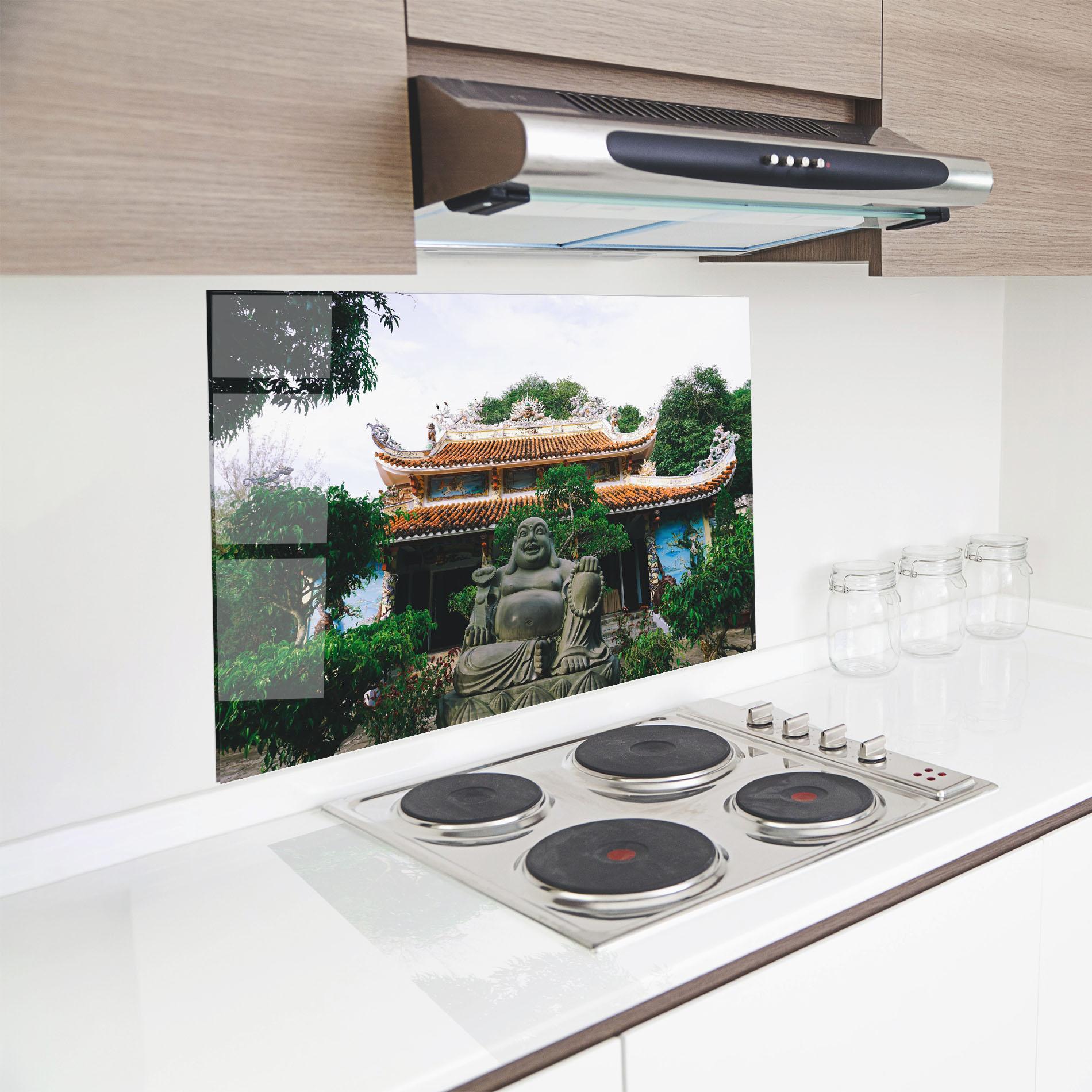 Konyhai üveg hátfal Danang S Marble mockup 8