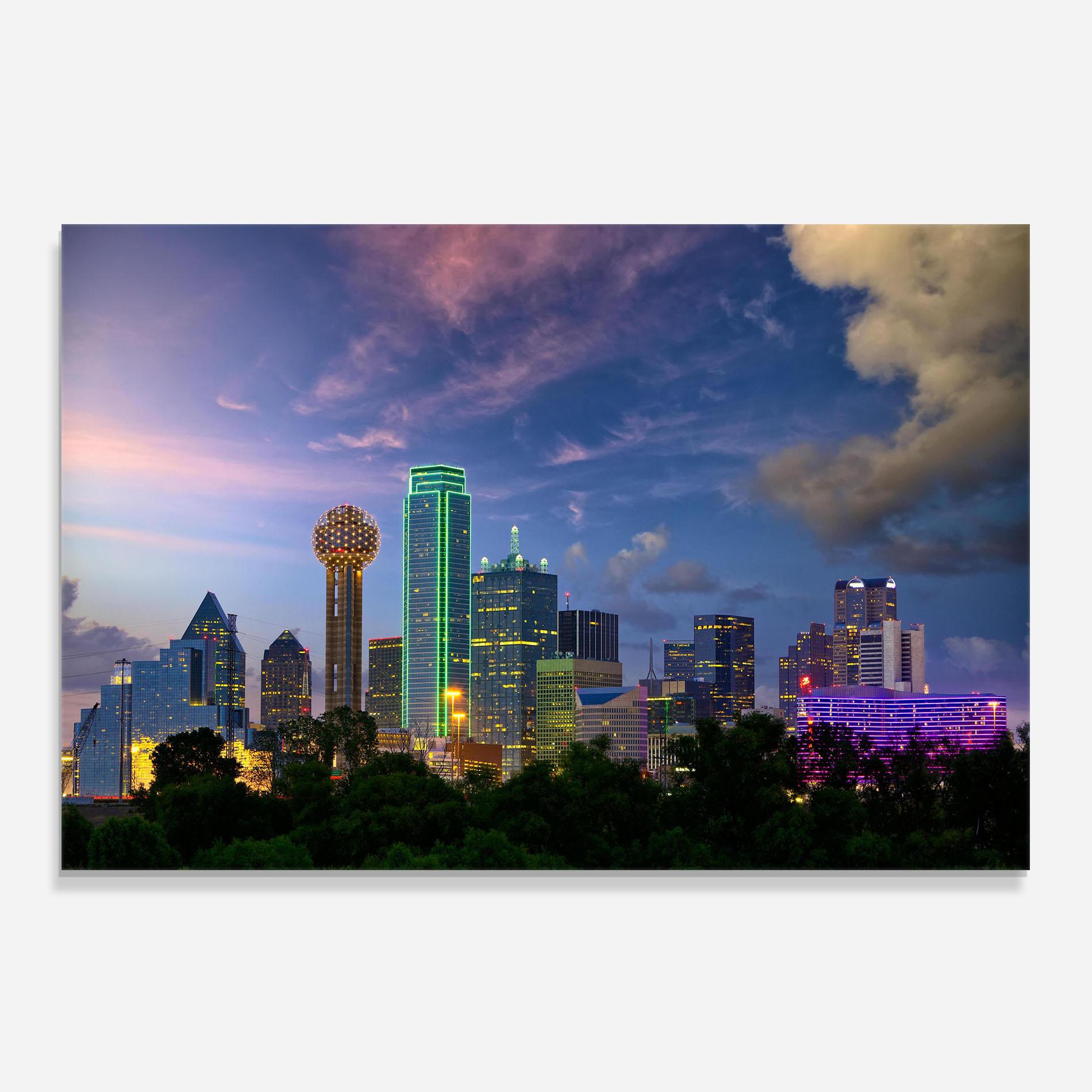 Konyhai üveg hátfal Dallas Dusk mockup 0