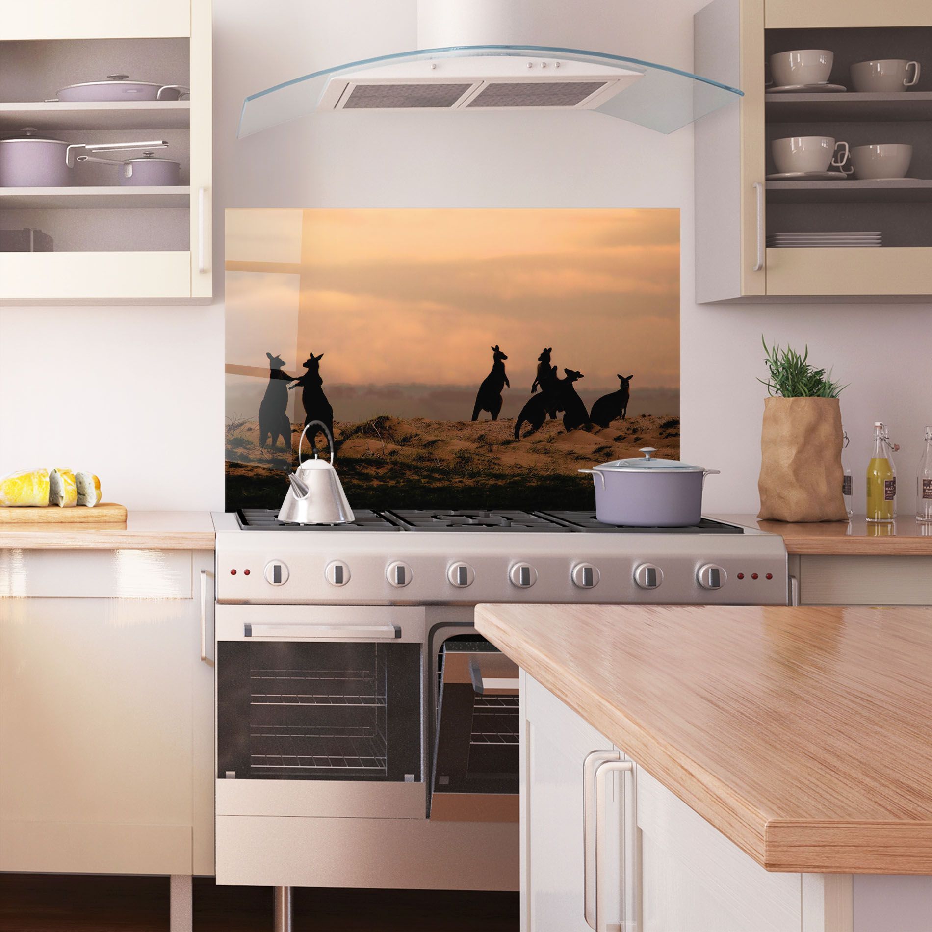 Kangaroos Playing mockup 1