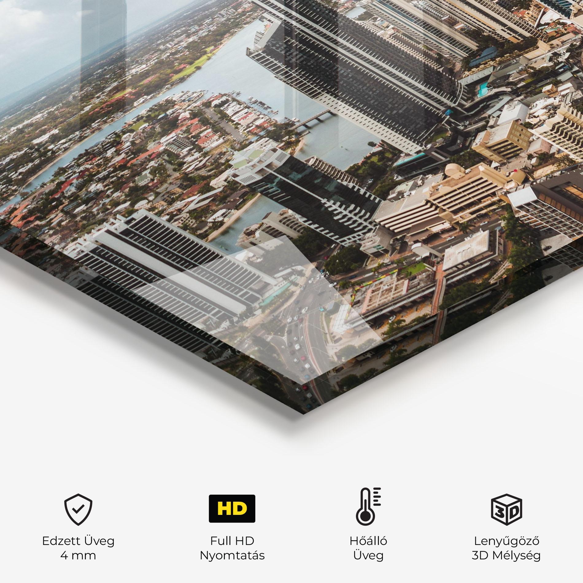 Konyhai üveg hátfal Gold Coast mockup 2