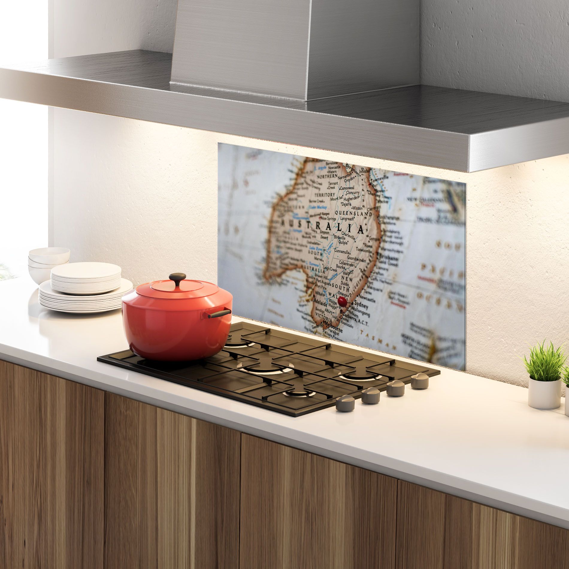 Australia Map mockup 4