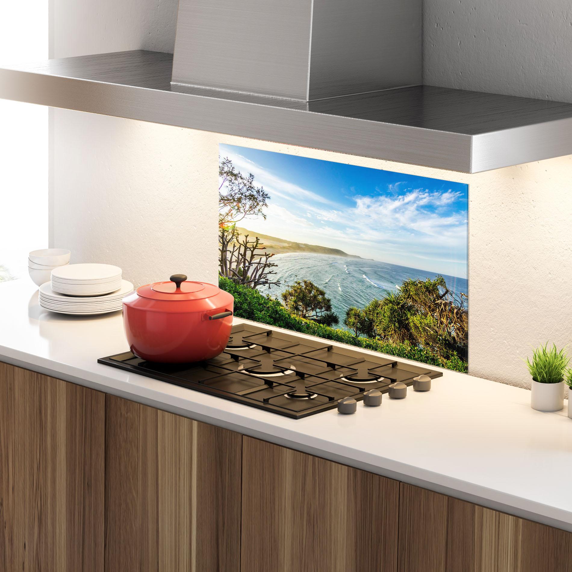 Konyhai üveg hátfal Australian View mockup 4